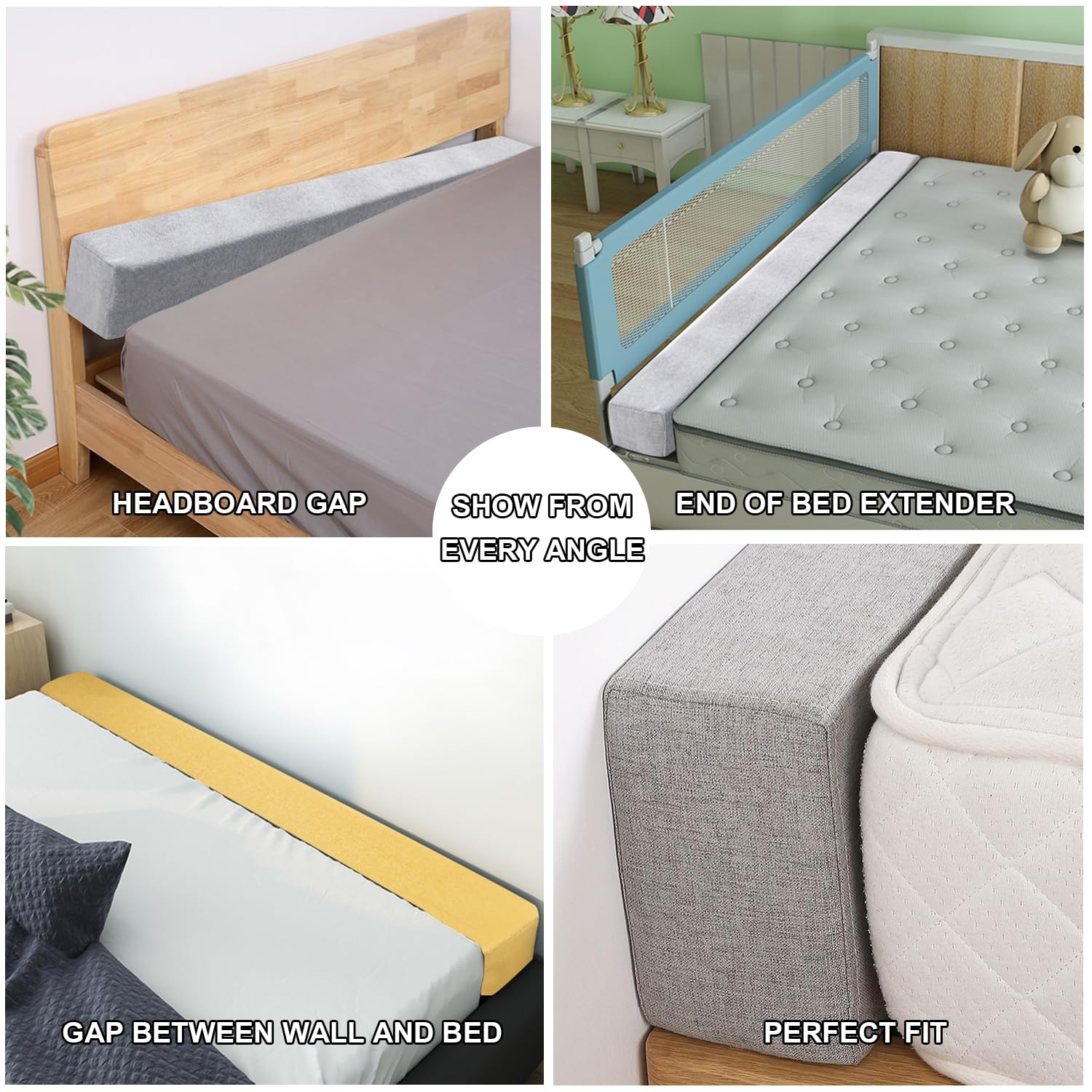 Cuscino per letto matrimoniale king size, 120/150/180 cm di lunghezza, schienale per letto matrimoniale, cuscino di supporto, lavabile
