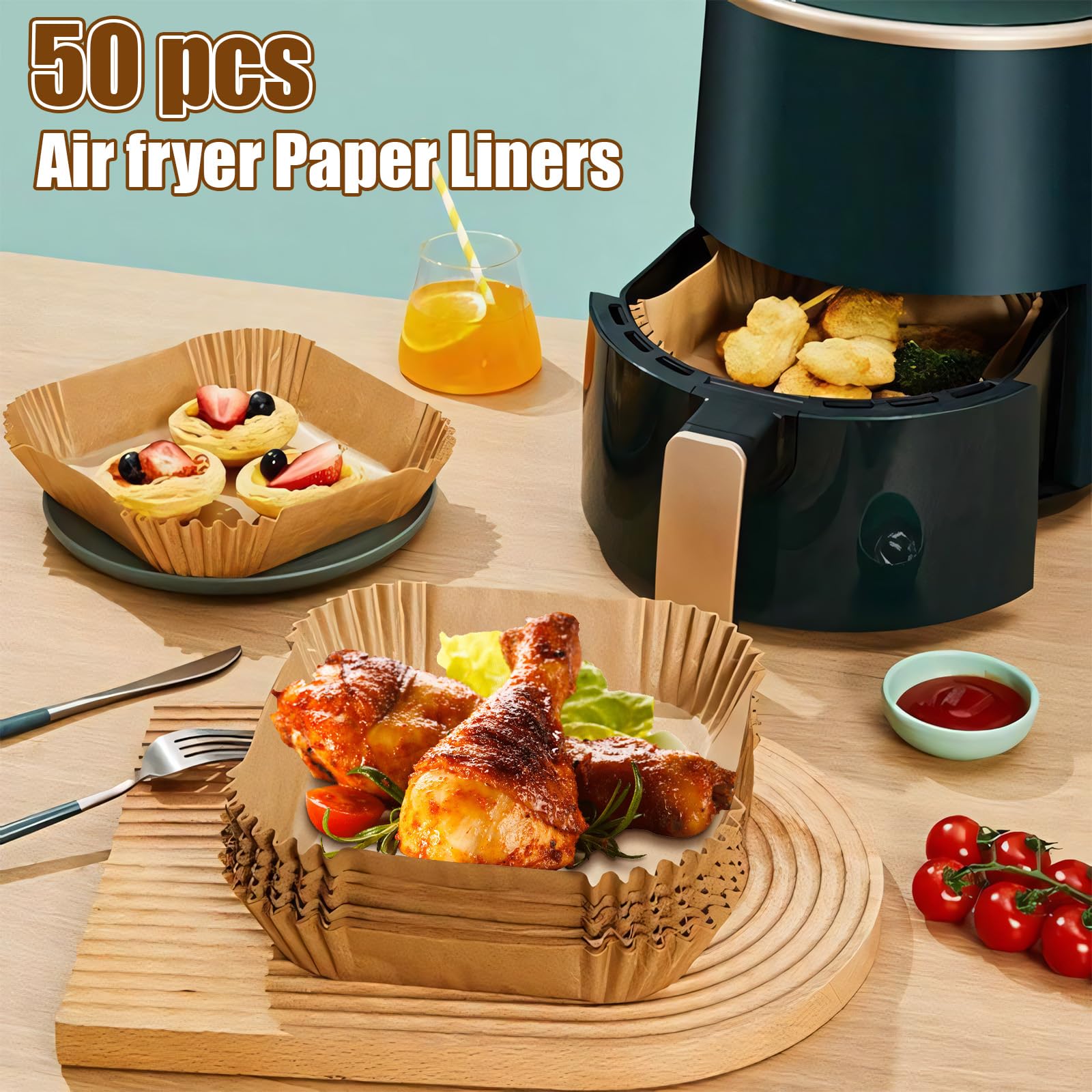 Ninja Accessoires Voor Luchtfriteuse, 2 Stuks, AF400EU En AF300EU Bakplaat Double Stack Xl Sl400eu Perfecte Siliconen Inzetstukken Airfryer 1309042729