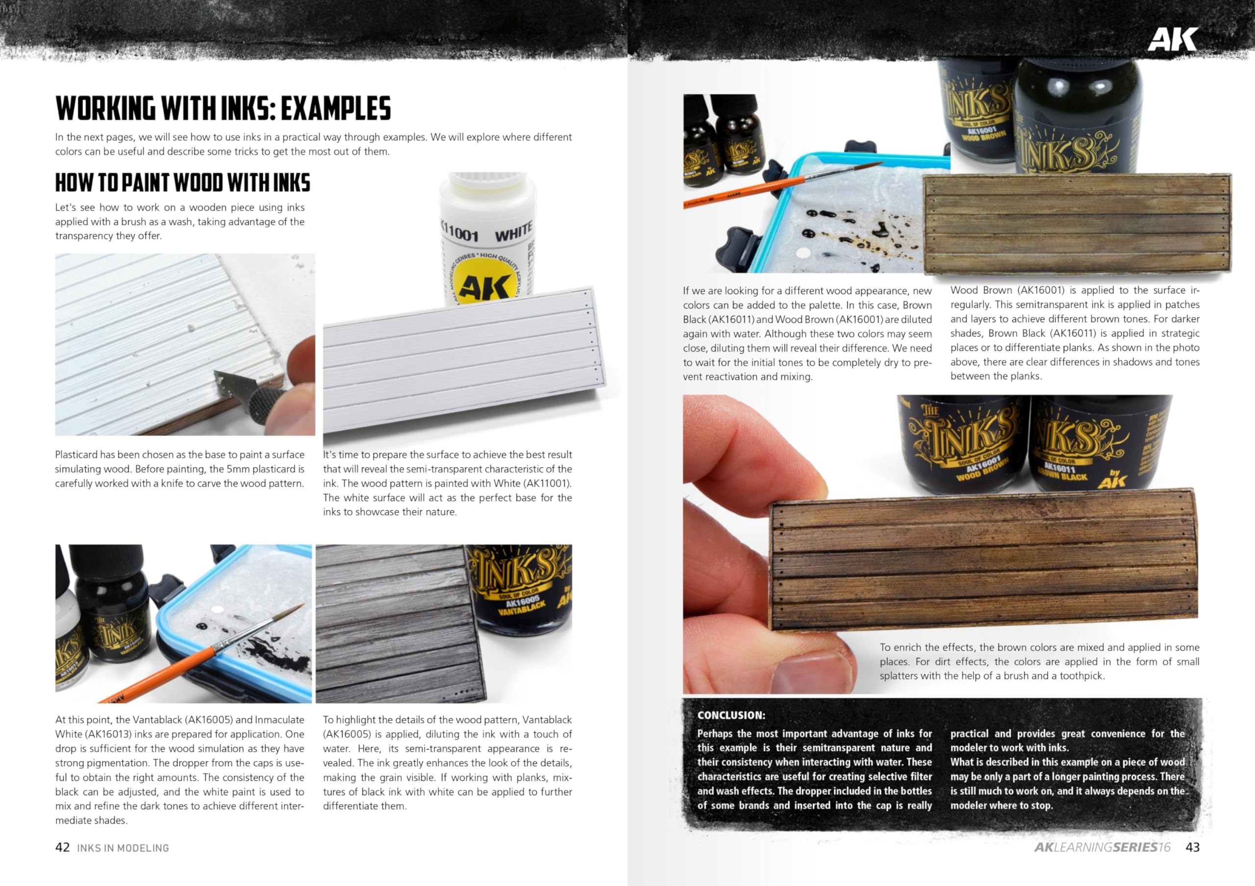 Akinページ AK BOOK AK540 AK Learning Series 16 The INKS IN MODELING (EN
