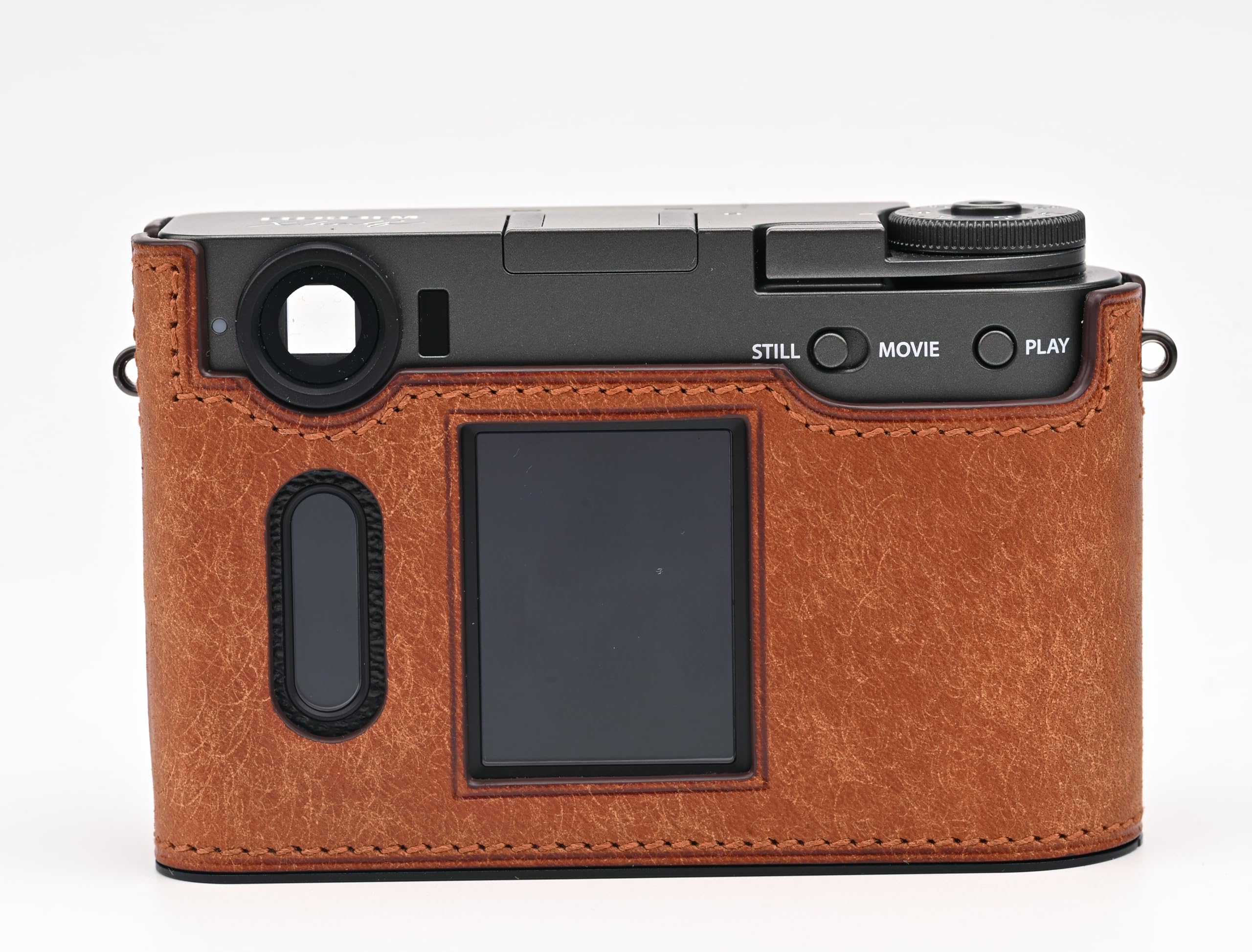 【ハードカバー】バイオフィリア Amazon.com : Handmade Genuine Leather Camera Half Case for