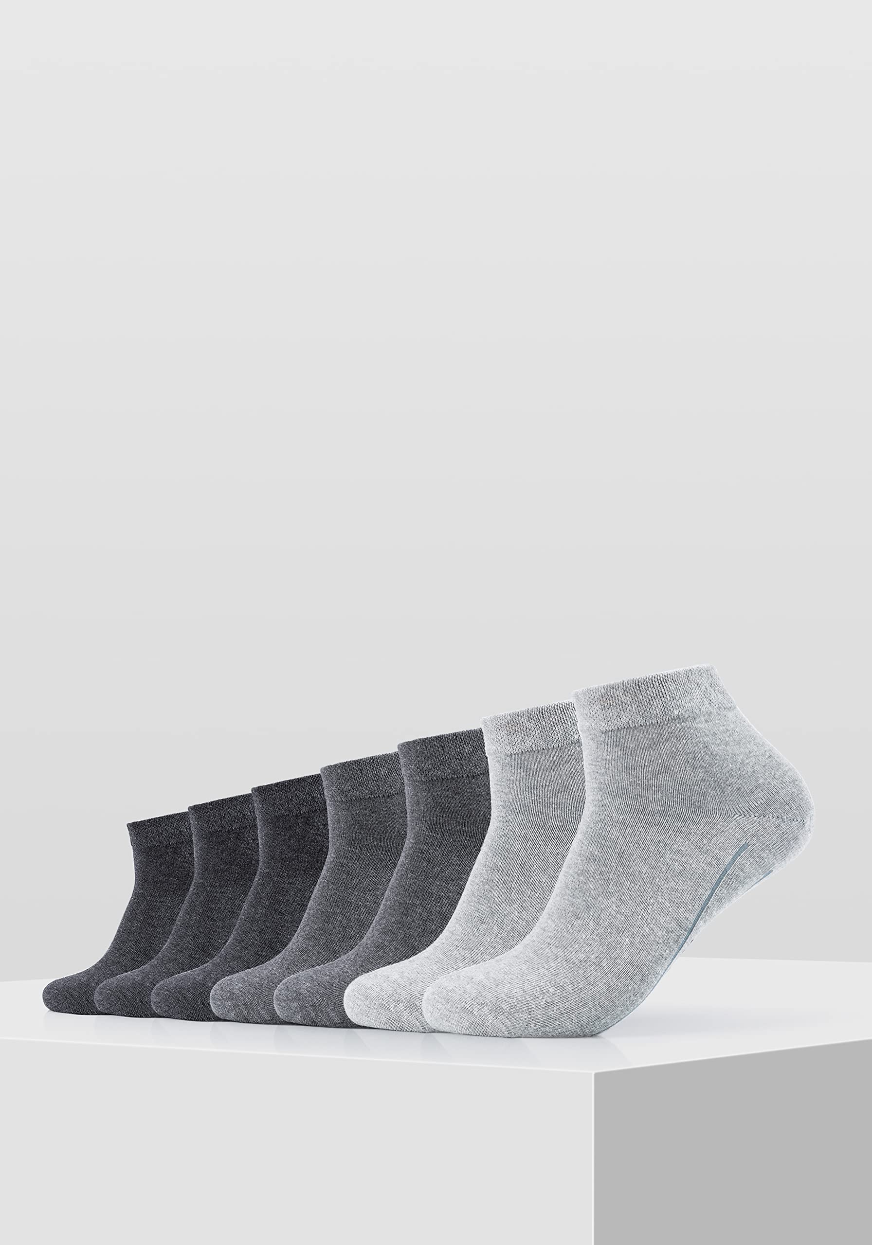 Camano Unisex Kurzsocken 7er Pack