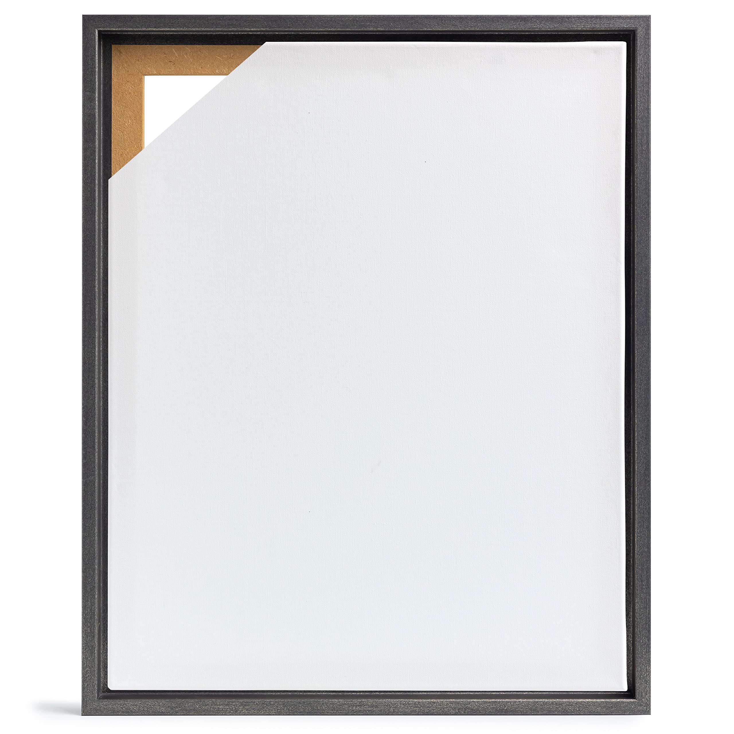 Ramka na zdjęcia pusta ramka na płótnie obrazy na blejtramie | format 80 x 80 cm o wyglądzie stali