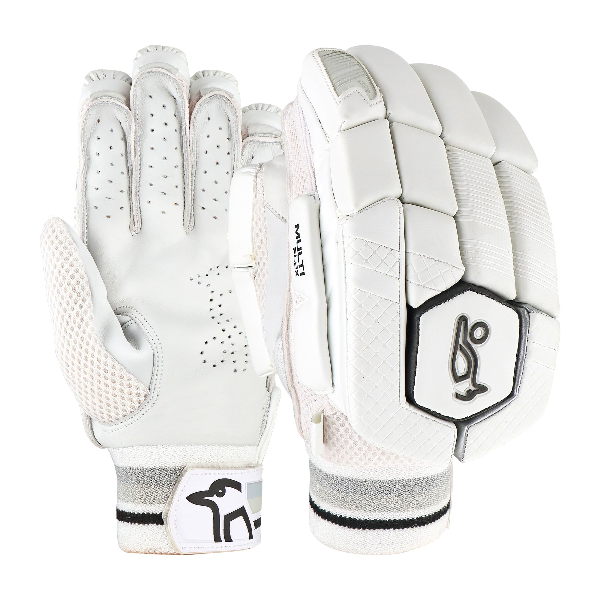KookaburraGhost 3.1 Batting Gloves - Adult Right Hand, White