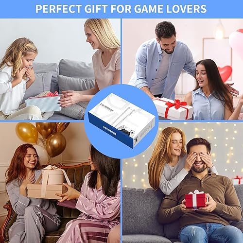 Miniatura 7 de CWZZ Consola de juegos retro inalámbrica, salida HDMI 4K Plug and Play videojuegos retro para TV, más de 20.000 juegos, con dos controladores