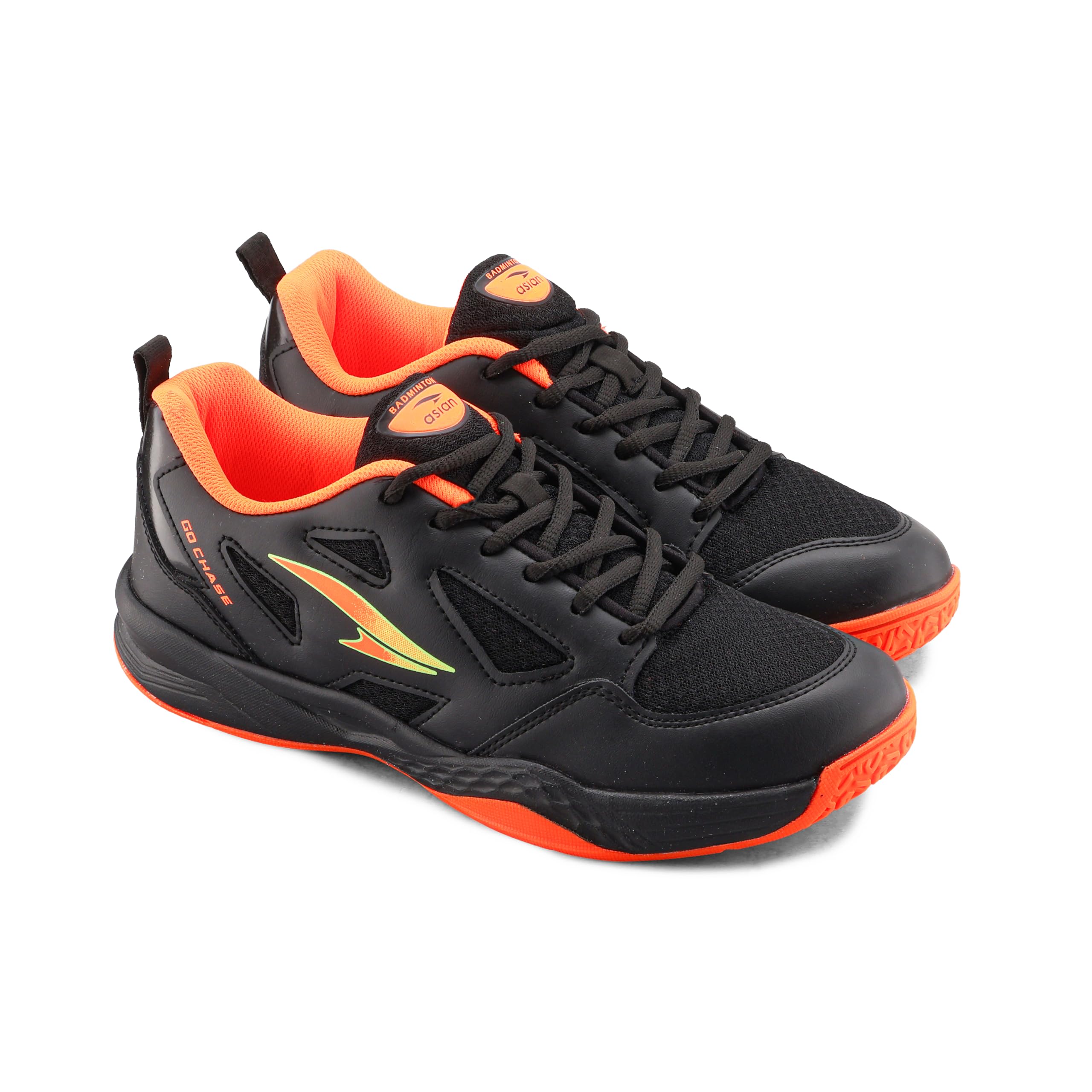 asian Smash-02 Men's Badminton Shoes | Non-Marking Court Shoes with Memory Foam Insole, Breathable Mesh Upper & Multi-Directional Grip-picture-6
