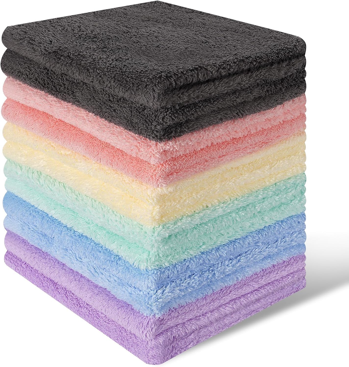 Towel Cleaning Cloth for Car Glass Microfiber Cleaning Cloth Cleaning Rags Cleaning Towels Daily Use Item Home Kitchen