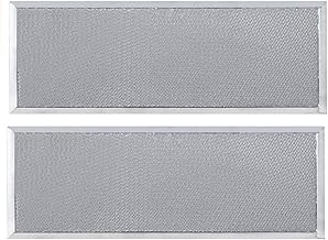 2 PACK W10208631A Microwave Grease Filter Replacement for Whirl-pool W10208631A 5.81 inch x 12.94 inch