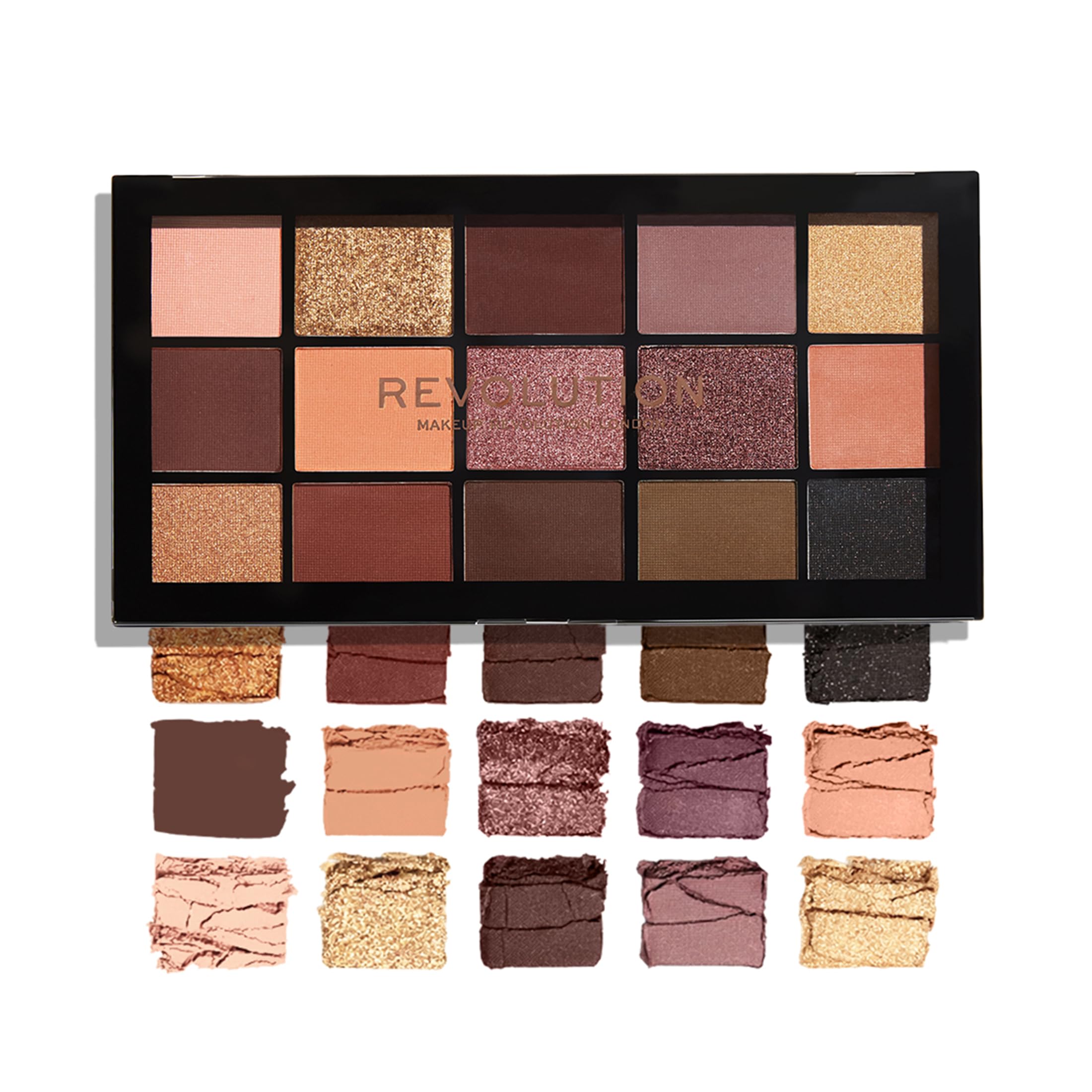 Revolution Beauty London Makeup Re-Loaded Palette Velvet Rose, 1 Count (Pack of 1)