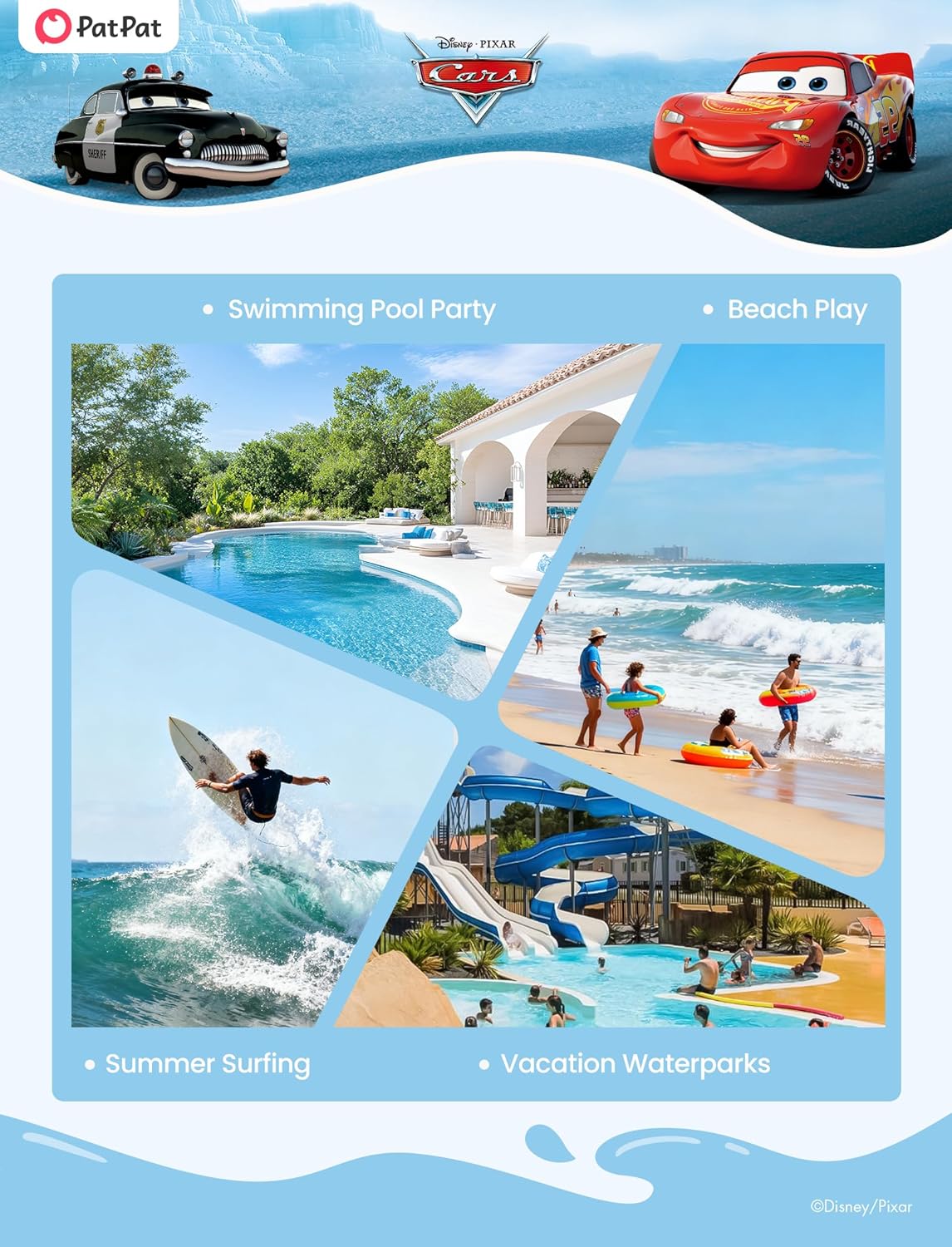 Disney Marvel Spiderman Boys Swim Trunks Mickey Rash Guard Shorts Cars Board Boxer Baby Beach Clothes Summer Outfit 2-9 Years - Image 7