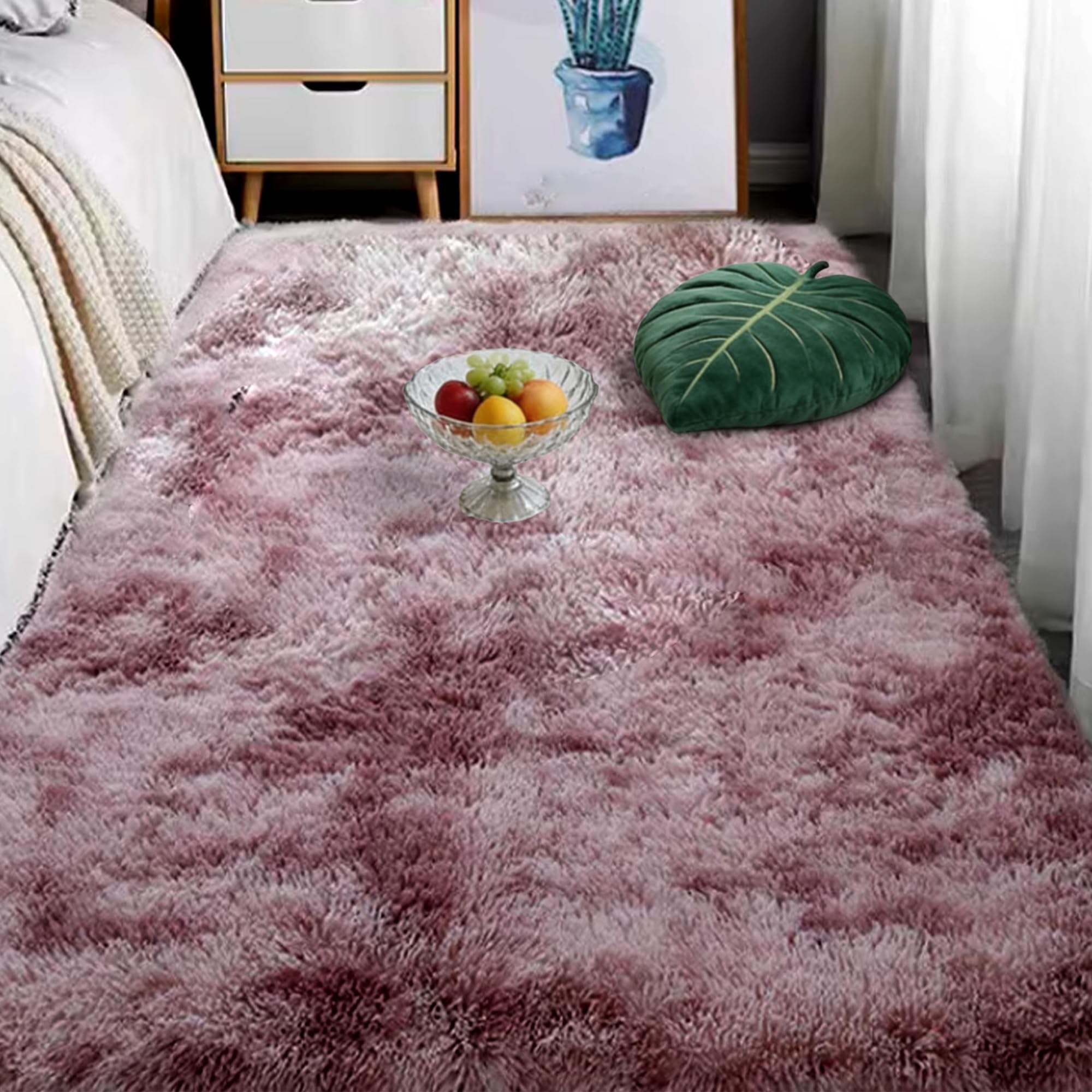 Tapis pelucheux tapis salon 250x370 pour une ambiance cocooning