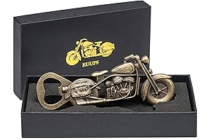 Personalized Vintage Motorcycle Beer Gifts for Men, Unique Fathers Day Gift Ideas