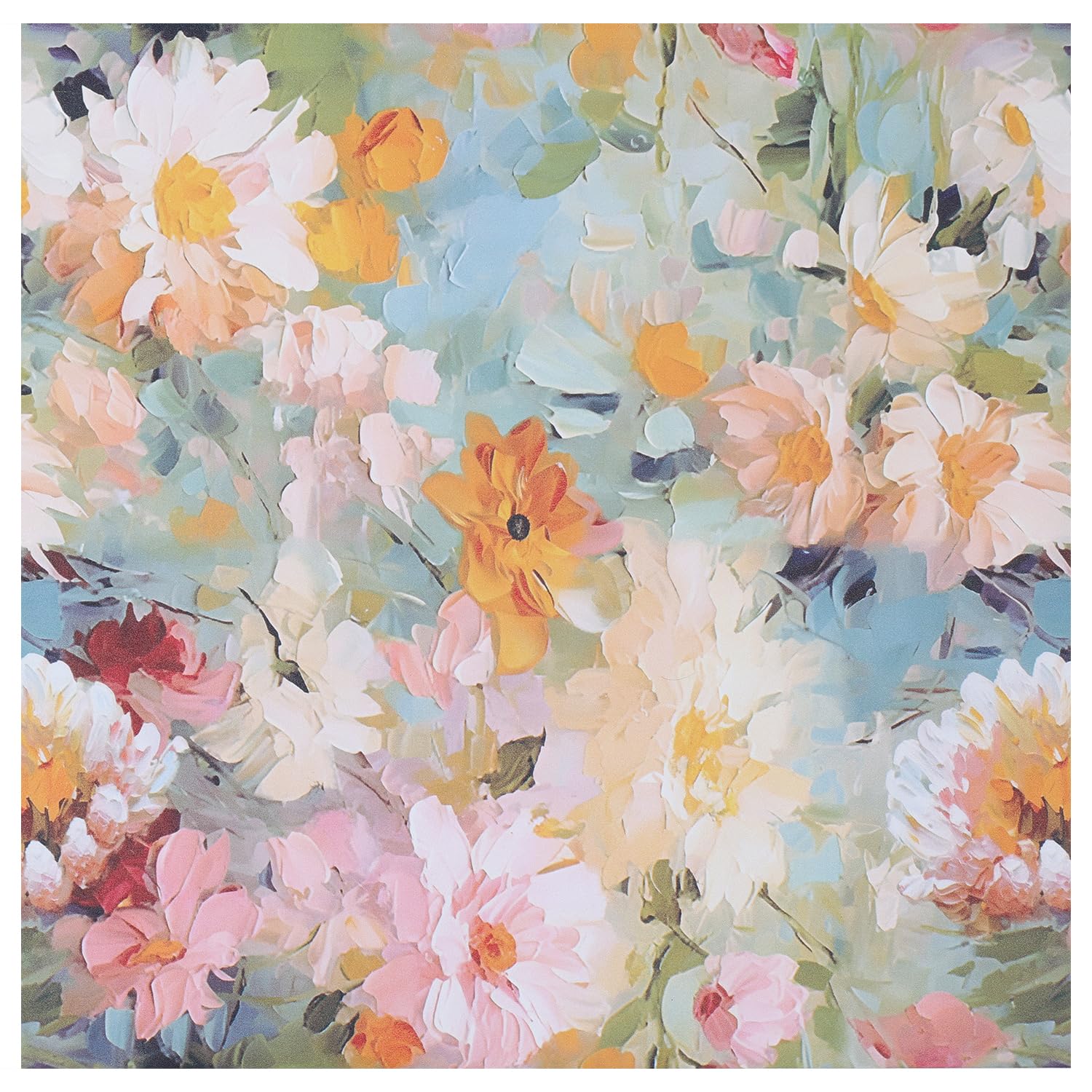 Papel pintado floral vintage rosa de vinilo autoadhesivo impermeable en rollo de 45x500 cm