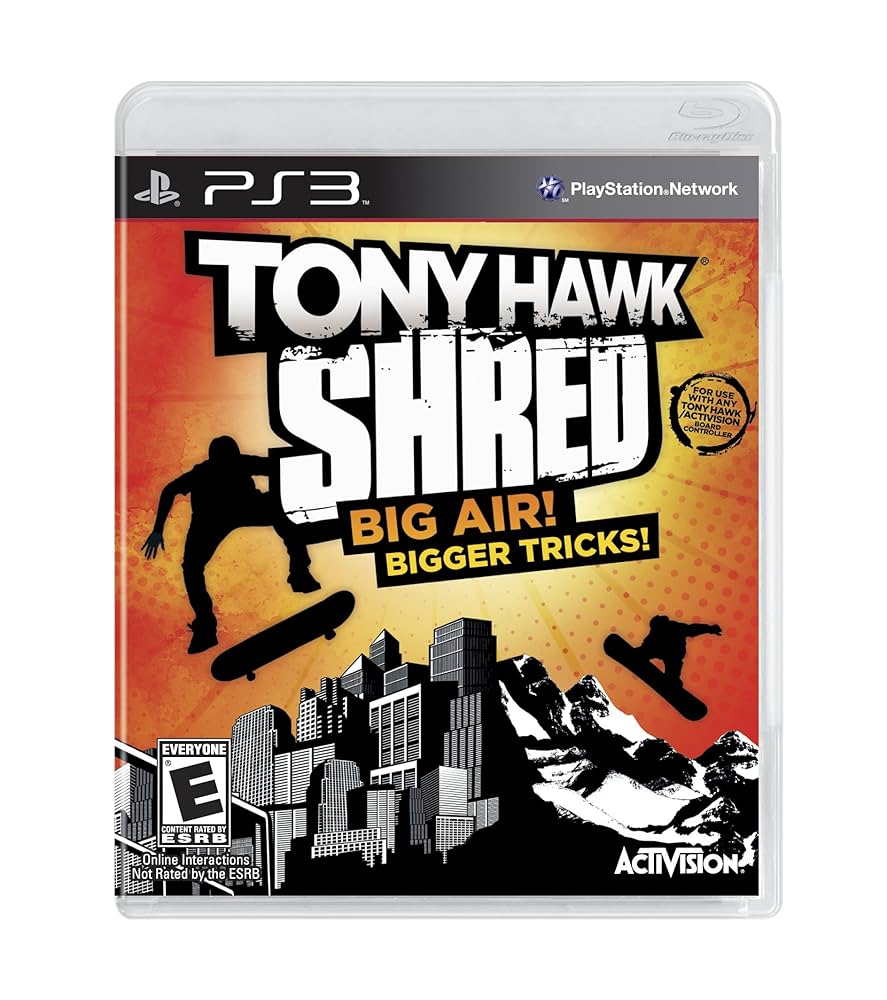 PS3 Tony Hawk Shred Bundle スケボー Tony Hawk: Shred (Board Bundle) for PlayStation 3