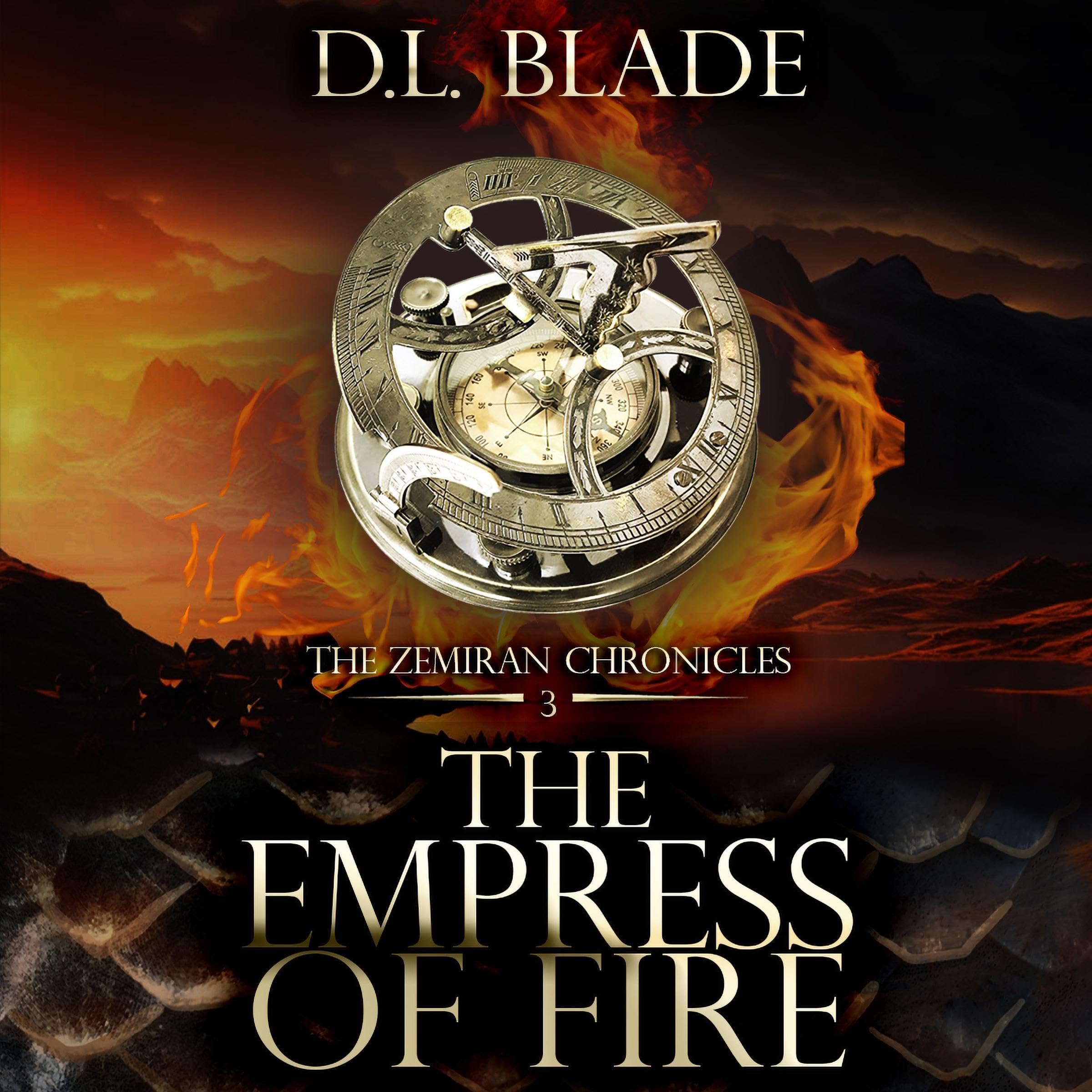 Cover art for The Empress of Fire