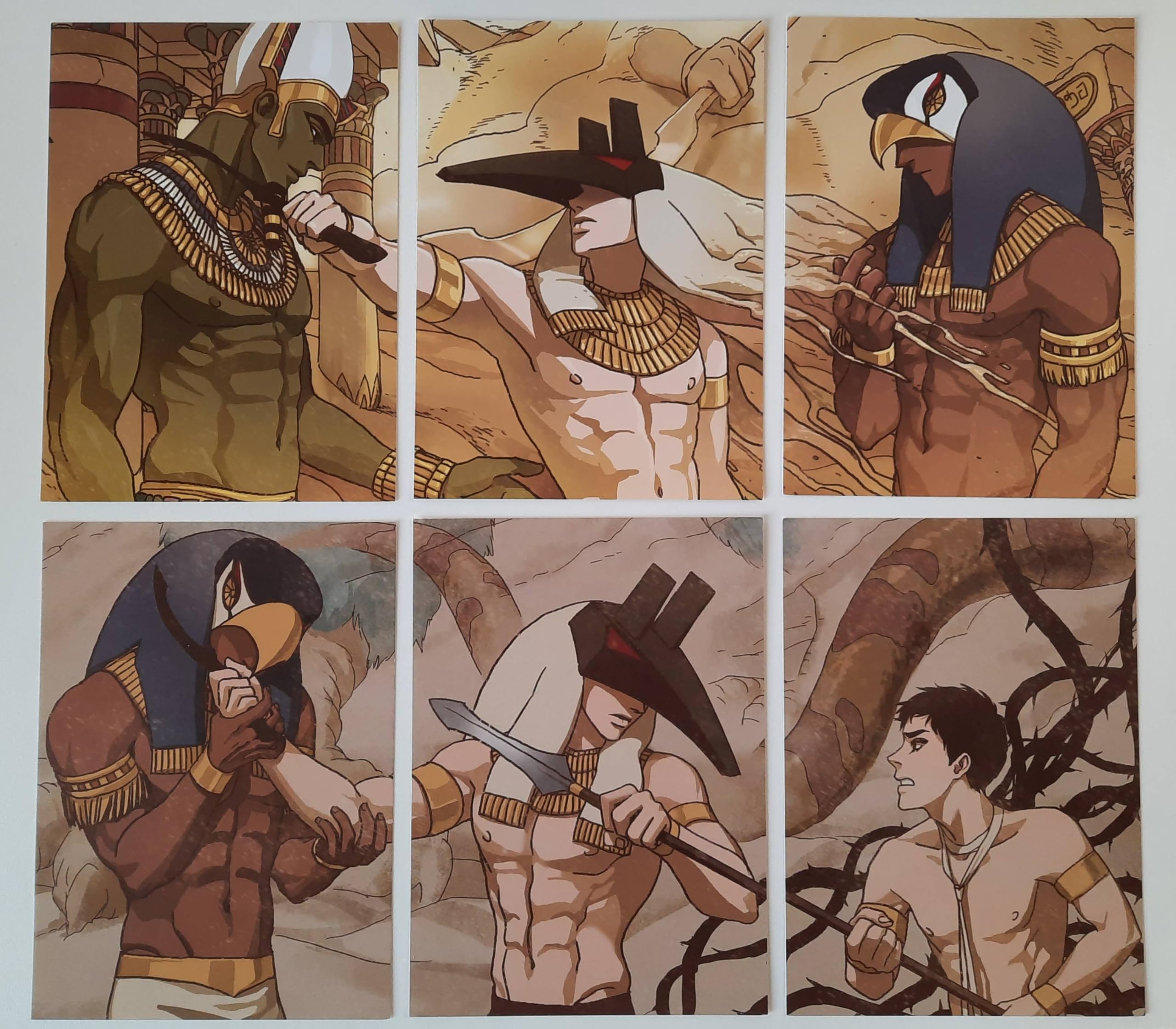Ennead Schuber (Band 1 bis 6): Der von der altägyptischen Mythologie inspirierte Webtoon-Boys-Love-Hit!