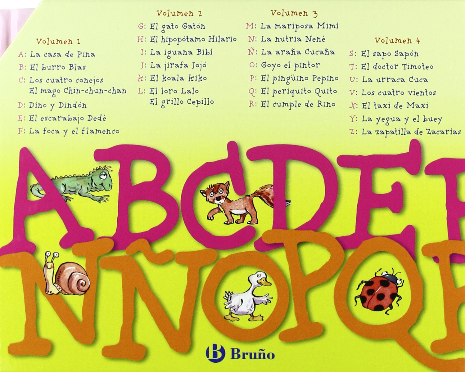 Estuche ABECECUENTOS cada letra, un cuento (Castellano - A PARTIR DE 3 AÑOS - LIBROS DIDÁCTICOS - ABECEcuentos)