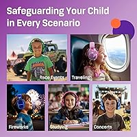 Vista 103 de Vanderfields Kids Ear Protection Earmuffs - Noise Cancelling Headphones for Kids, Autism, Toddler, Children