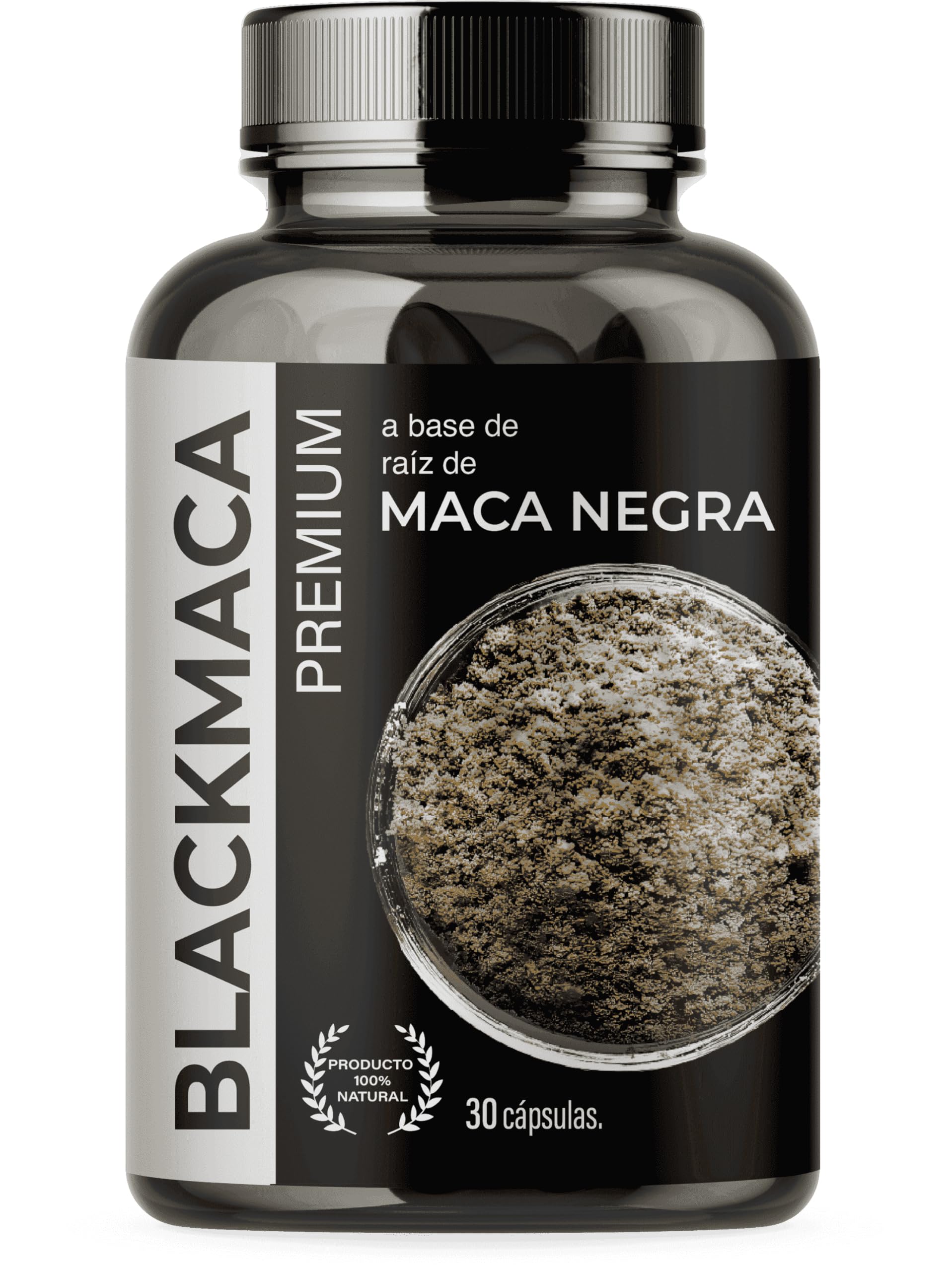 BLACKMACA PREMIUM - Maca Peruviana Nera + Tribulus Terrestris + Arginina + Zinco | 30 Capsule