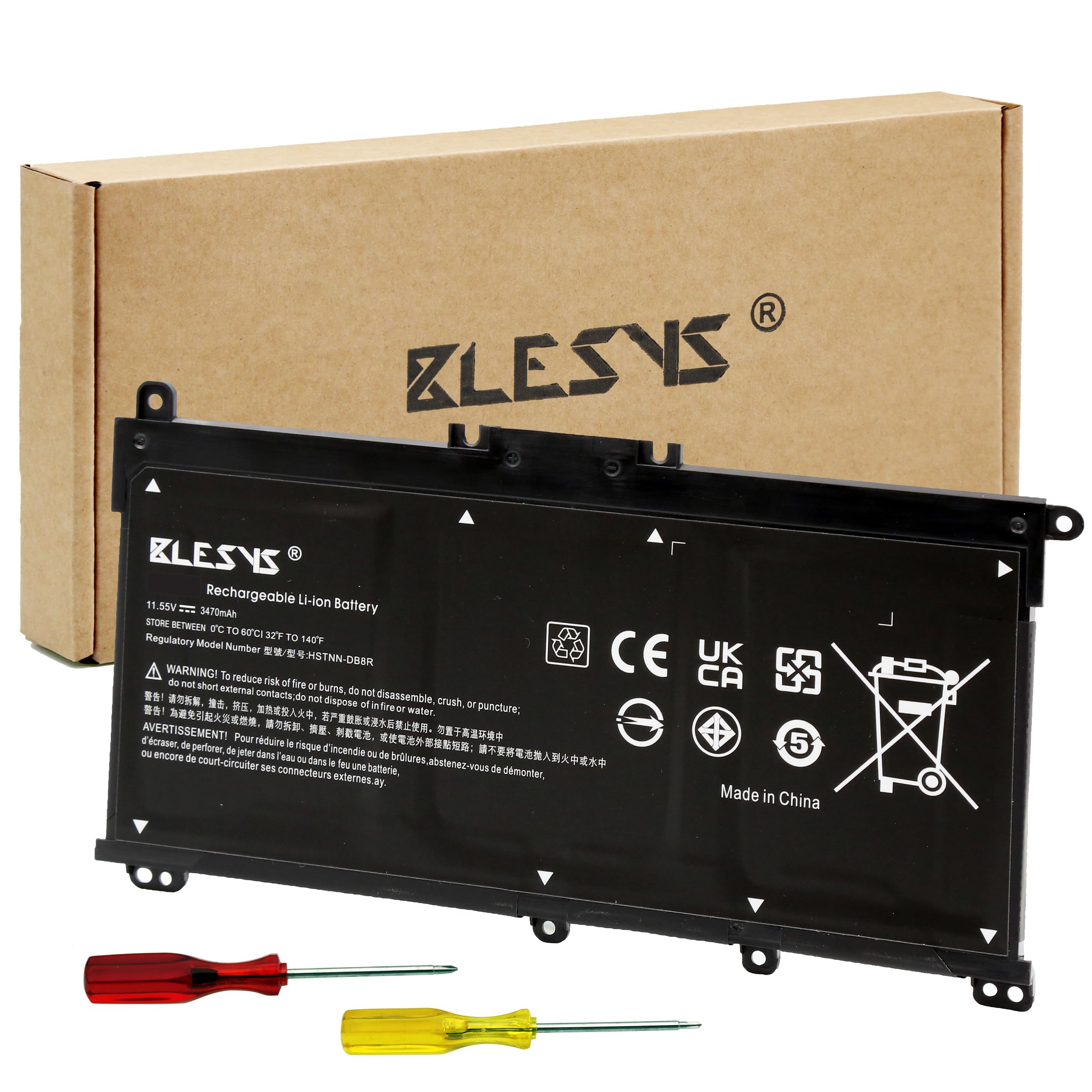 BLESYS Batteria per HP Laptop 15s-fq5007sl 15s-fq0023nl 15s-fq4003nl 15s-fq1014nl 15s-fq2060nl 15s-fq4004sl 15s-fq1034nl 15s-fq0034nl 15s-fq2093nl 15s-fq5089nl 15s-fq5022nl