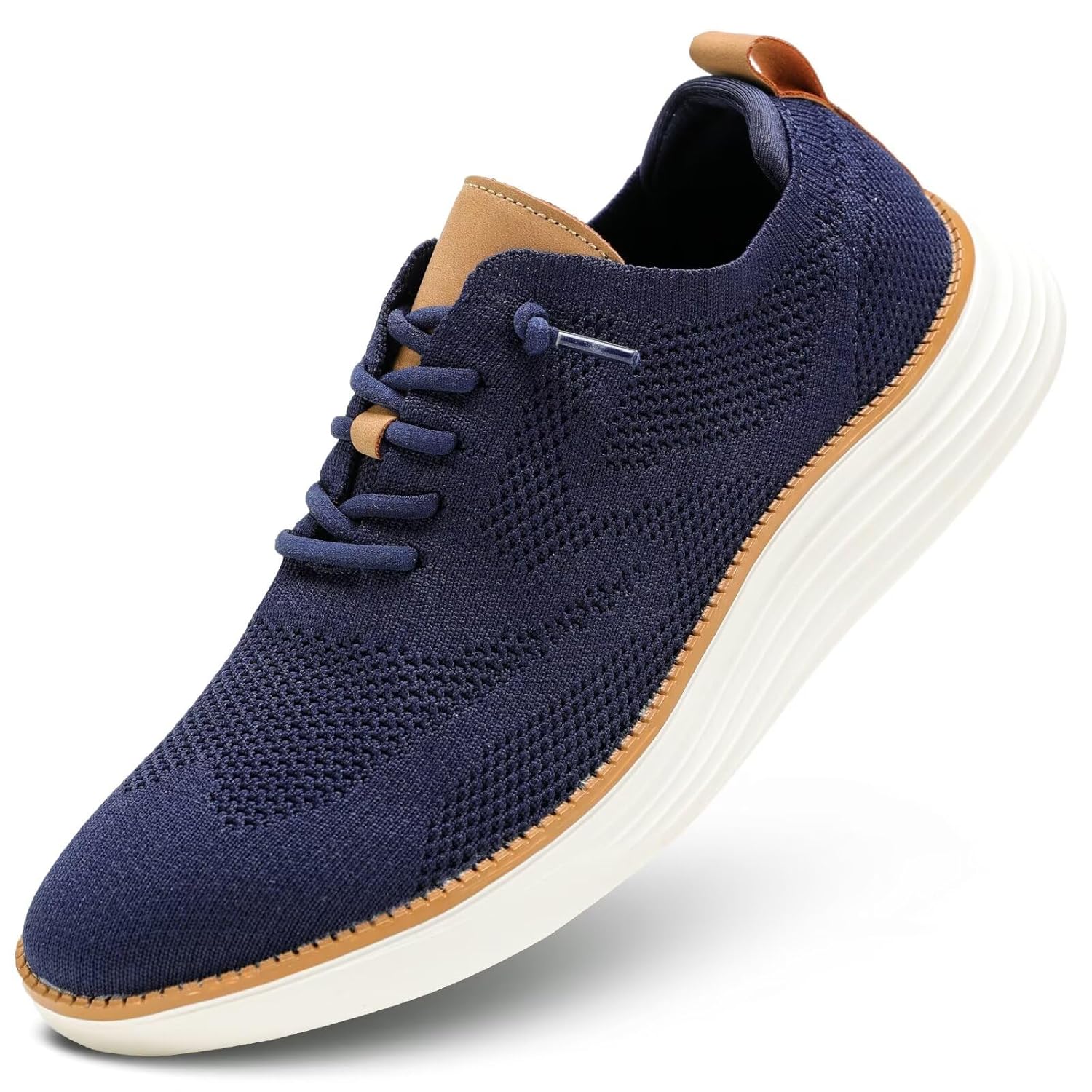 Mens Casual Dress Sneakers Oxfords Business Mesh Breathable Walking Shoes Tennis Comfortable