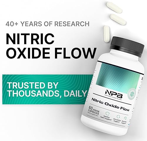 Miniatura 7 de Suplemento de óxido nítrico Natures Pure Blend - L-Arginina - Soporte de presión arterial - 1500 MG - Óxido nítrico - Potenciador de óxido nítrico -