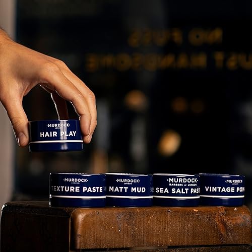 Miniatura 5 de Murdock London Juego de cabello  Acabado natural saludable  Caolín y provitamina B5  Fabricado en Inglaterra  1.76 oz