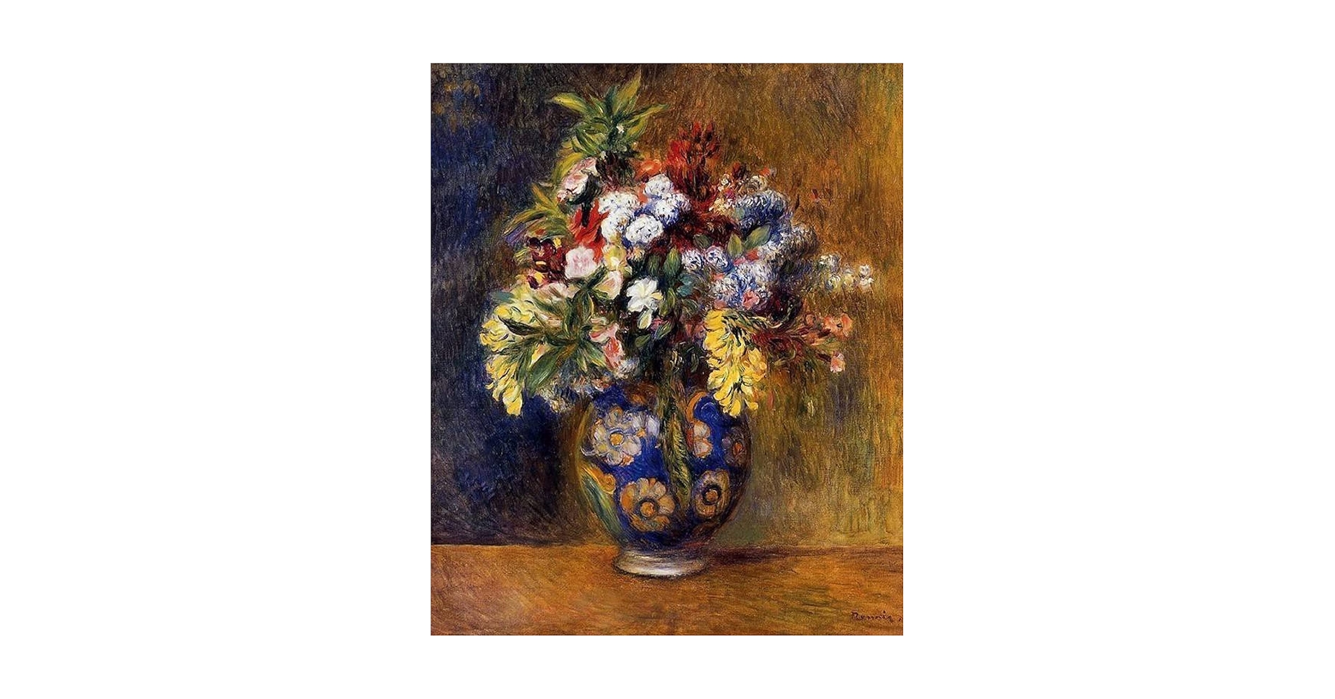 花瓶のパステル画 オイルパステル画 花瓶装飾画 A4 - ショップ laininstudio