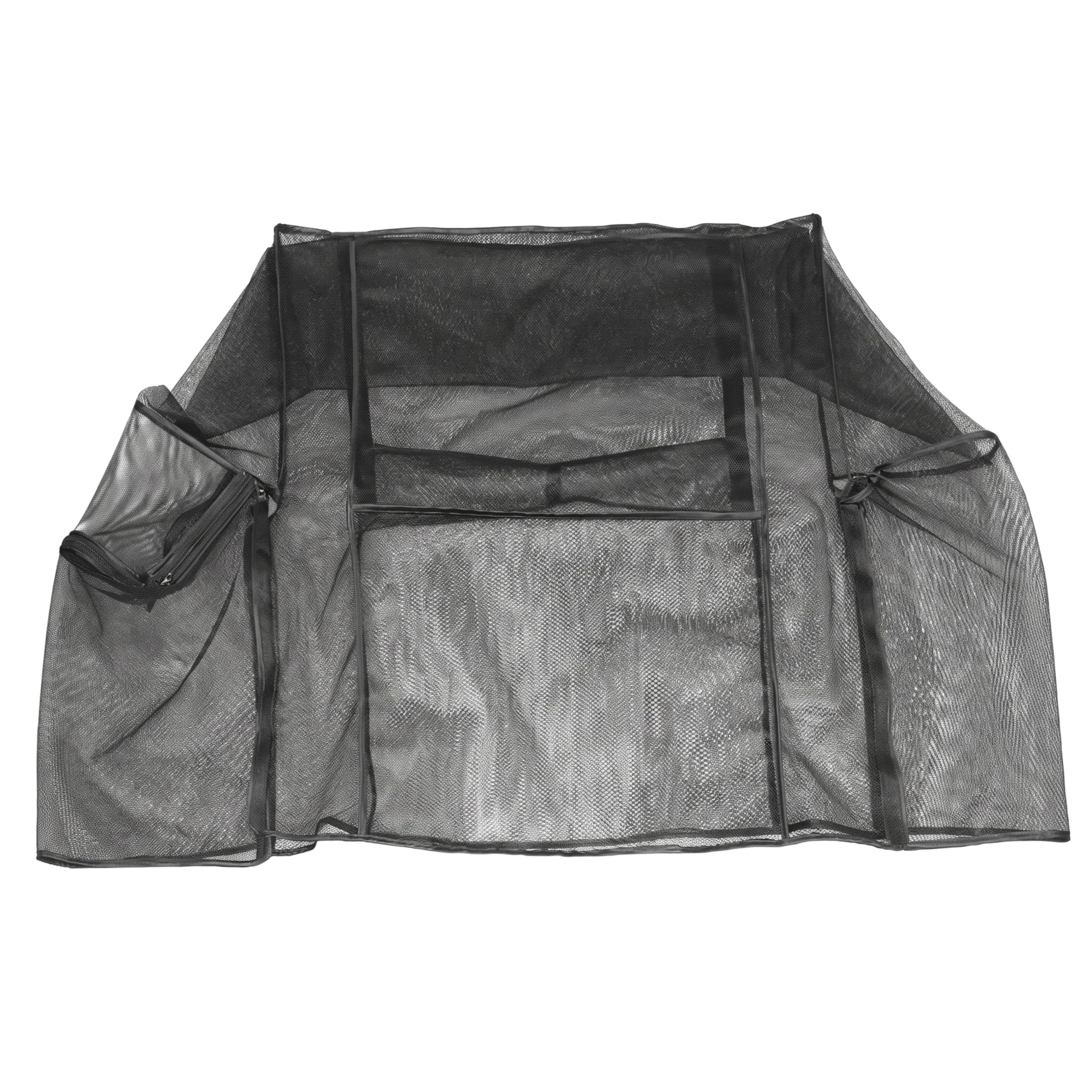 Wagon Cover, Fine Mesh Stroller Net Wagon Accessory Sun Protection Cover for Kids Camping Wagons, Cart, Black