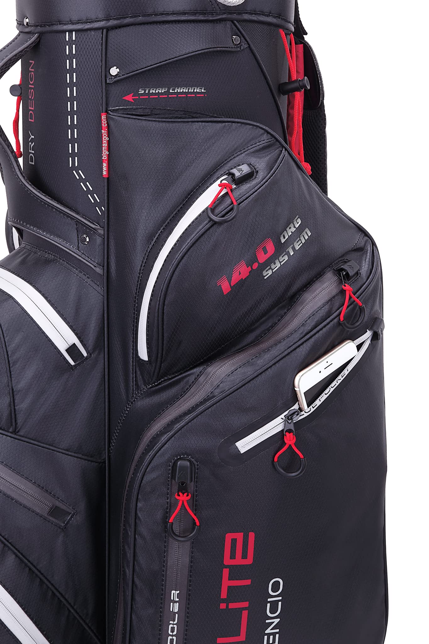 Big Max Dri Lite Silencio 2 Cartbag - Borsa da golf impermeabile