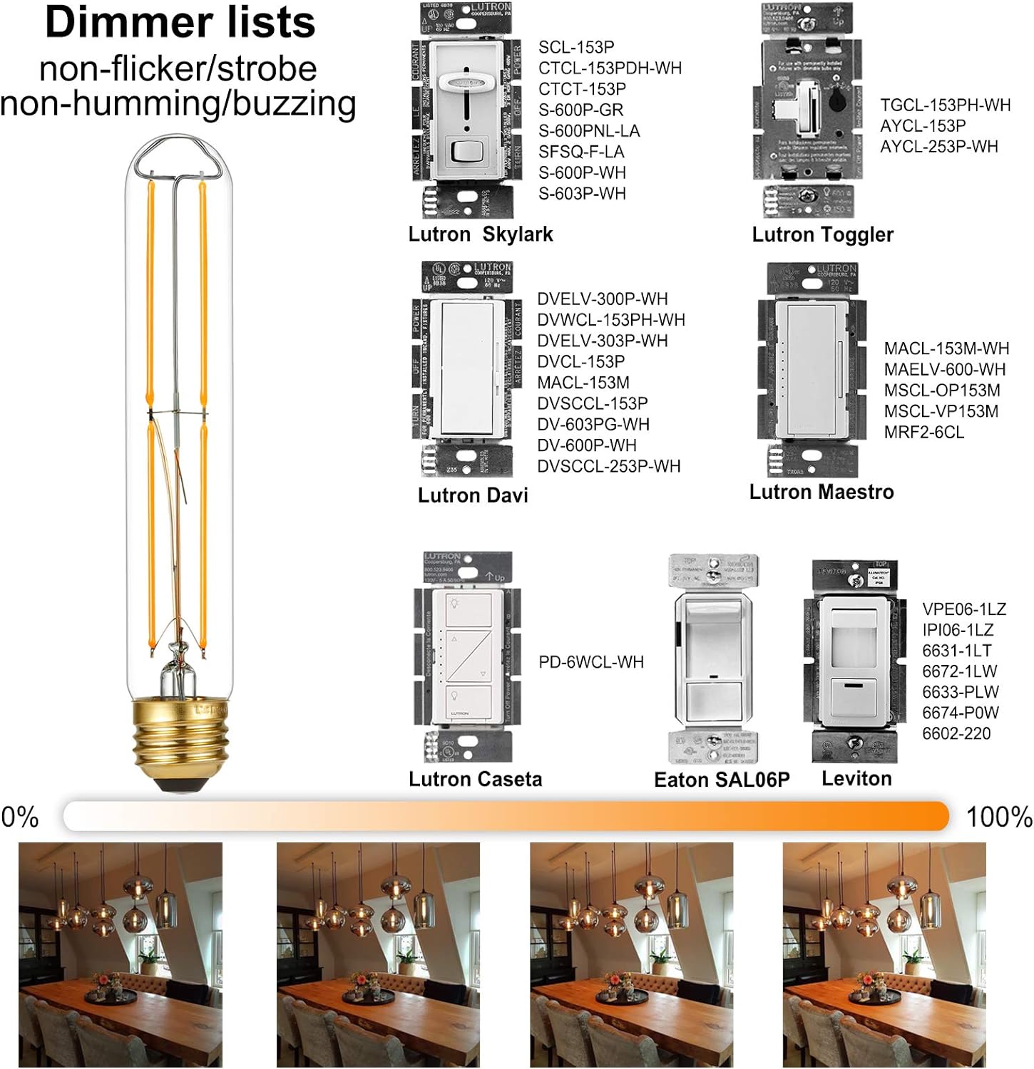 Uр Tо 40% оƒƒ LiteHistory Dimmable E26 Light Bulb 6W Equal 60 watt led Light Bulb AC120V Warm White 2700K Edison Light Bulbs 60 Watt 600LM T10 led Bulb for Rustic Pendant,Industrial Pipe,Wall sconces,Vanity 6Pack Exсluѕіvе Dіѕсоunt 60% Prісе LiteHistory Dimmable E26 Light Bulb 6W Equal 60 watt led Light Bulb AC120V Warm White 2700K Edison Light Bulbs 60 Watt 600LM T10 led Bulb for Rustic Pendant,Industrial Pipe,Wall sconces,Vanity 6Pack