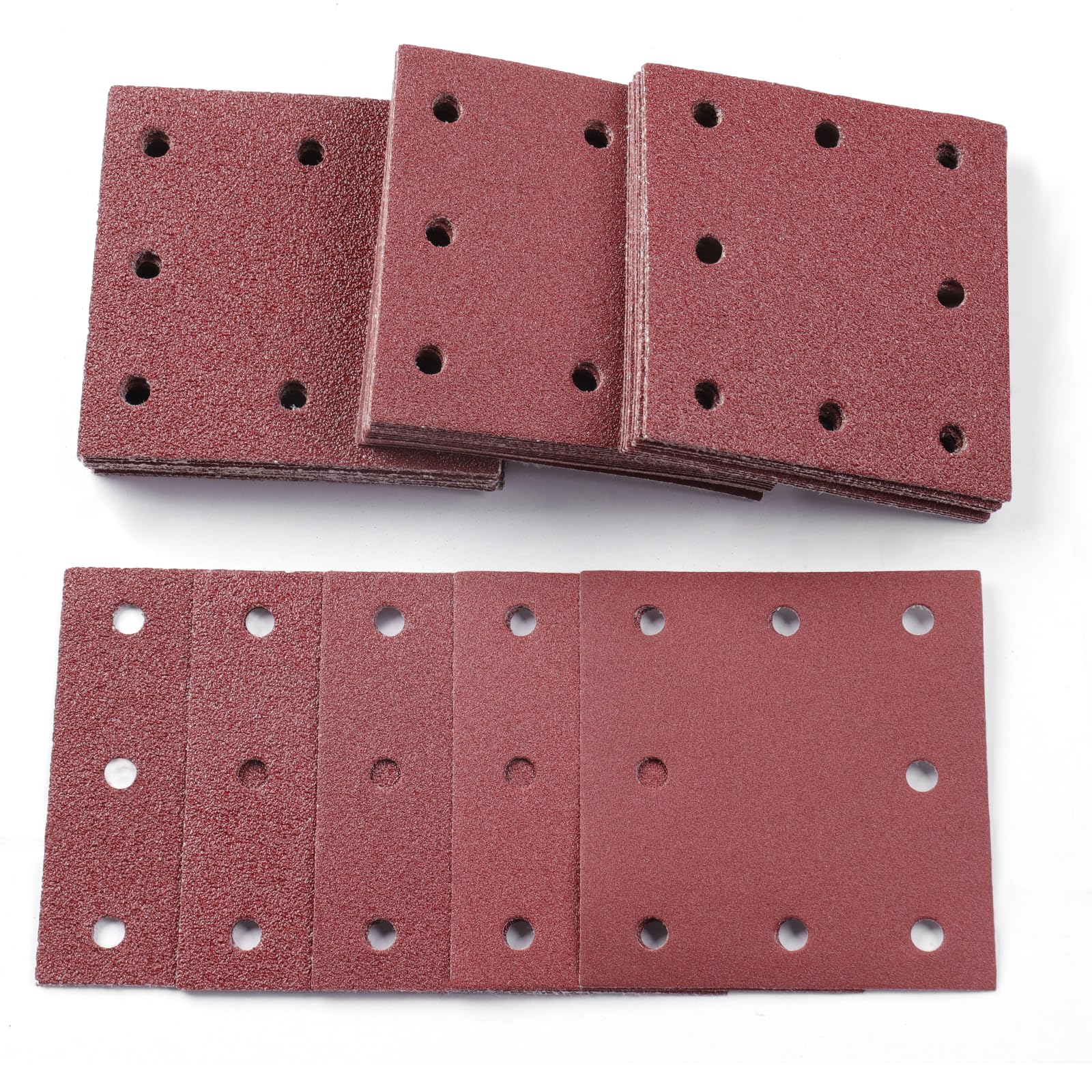 Sruhrak 50 Pieces Sandpaper