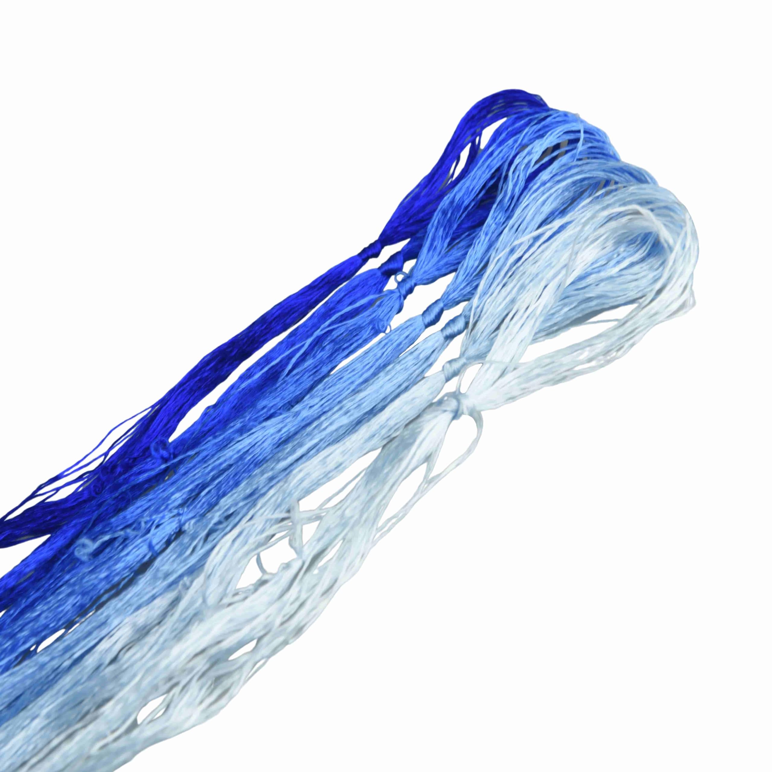 MINGGUXIUYI Colours Gradient Mulberry Silk Embroidery Threads – 22M Each, for Hand Embroidery/Cross Stitch/Knitting/DIY Crafts (110)