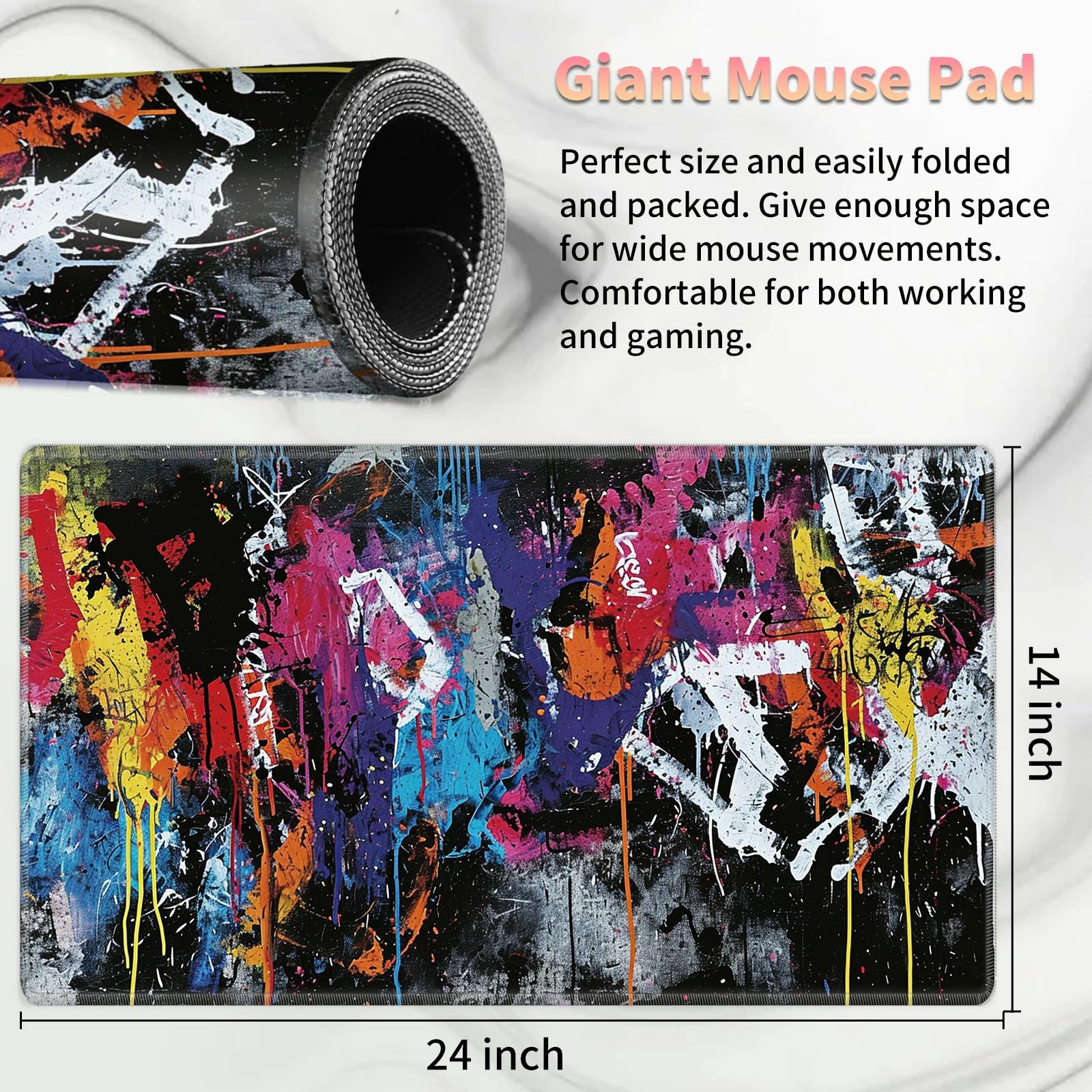 Amazon.com: Playmat for MTG, Card Game Mat Non-Slip Rubber Base
