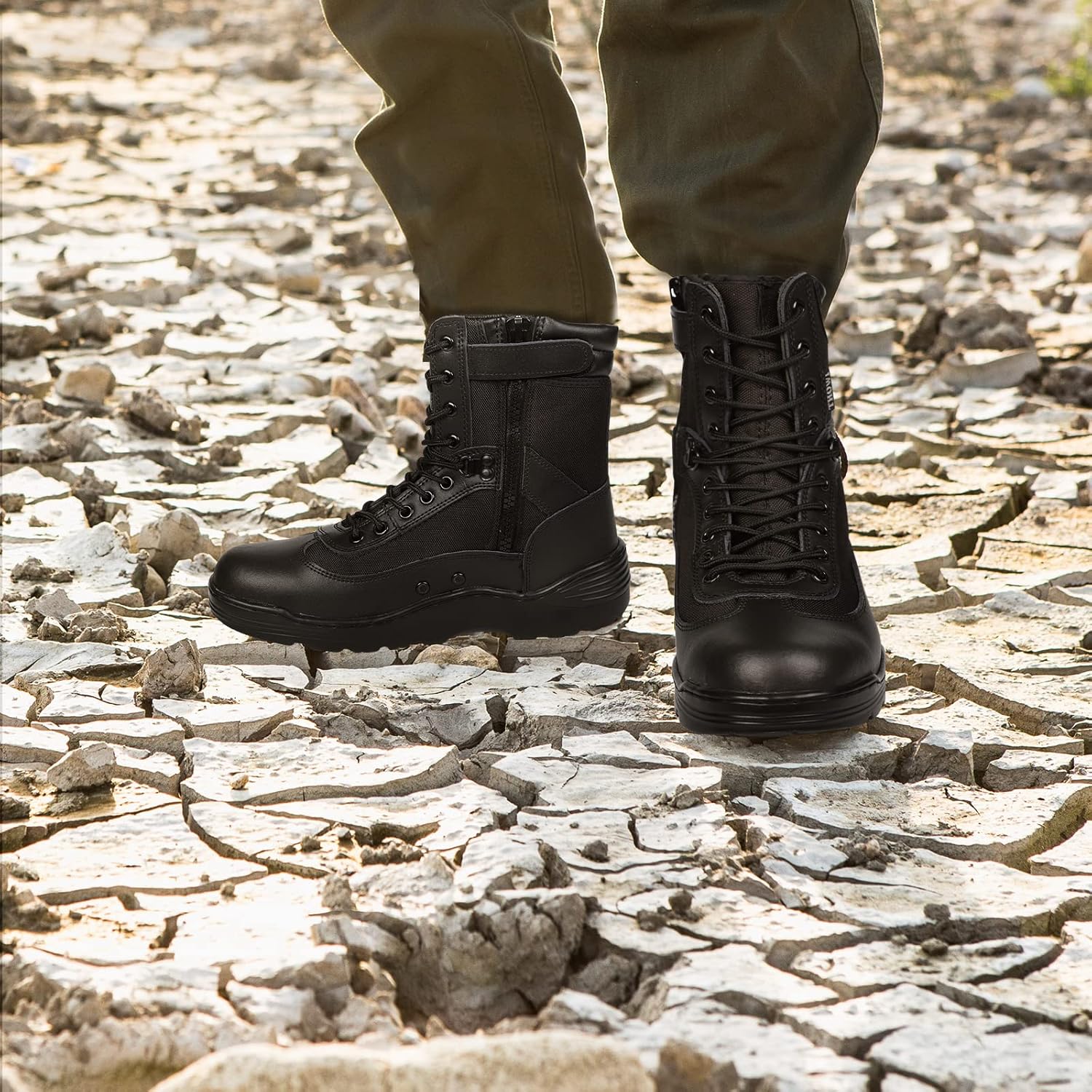 Muck Boots Men Tactical A/T U2122 Waterproof Side-Zip