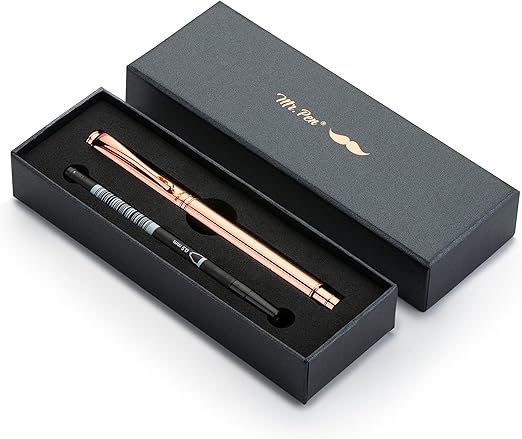 Mr. Pen- Luxury Pen, Rose Gold Barrel, Black Ink, Fancy Pen, Fancy Pens for Women, Nice Pens for Men