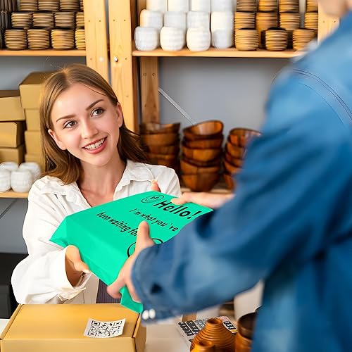 Miniatura 6 de Vapulcio Sobres de polietileno de 14.5 x 19 pulgadas, 50 unidades, bolsas de envío autoselladas con 2.4 mil, bolsas de polietileno impermeables y