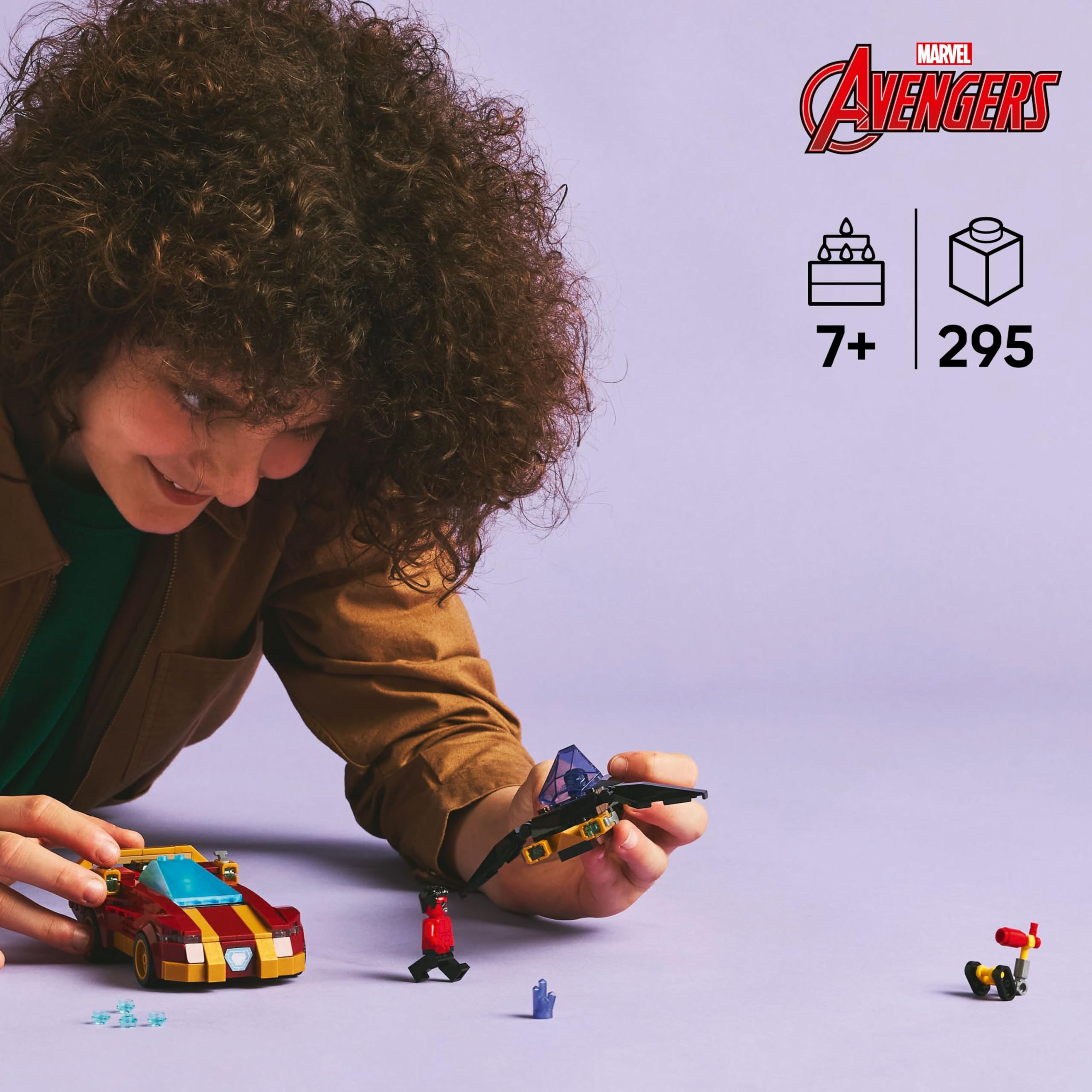 LEGO Super Heroes Marvel Carro do Homem de Ferro e Pantera Negra