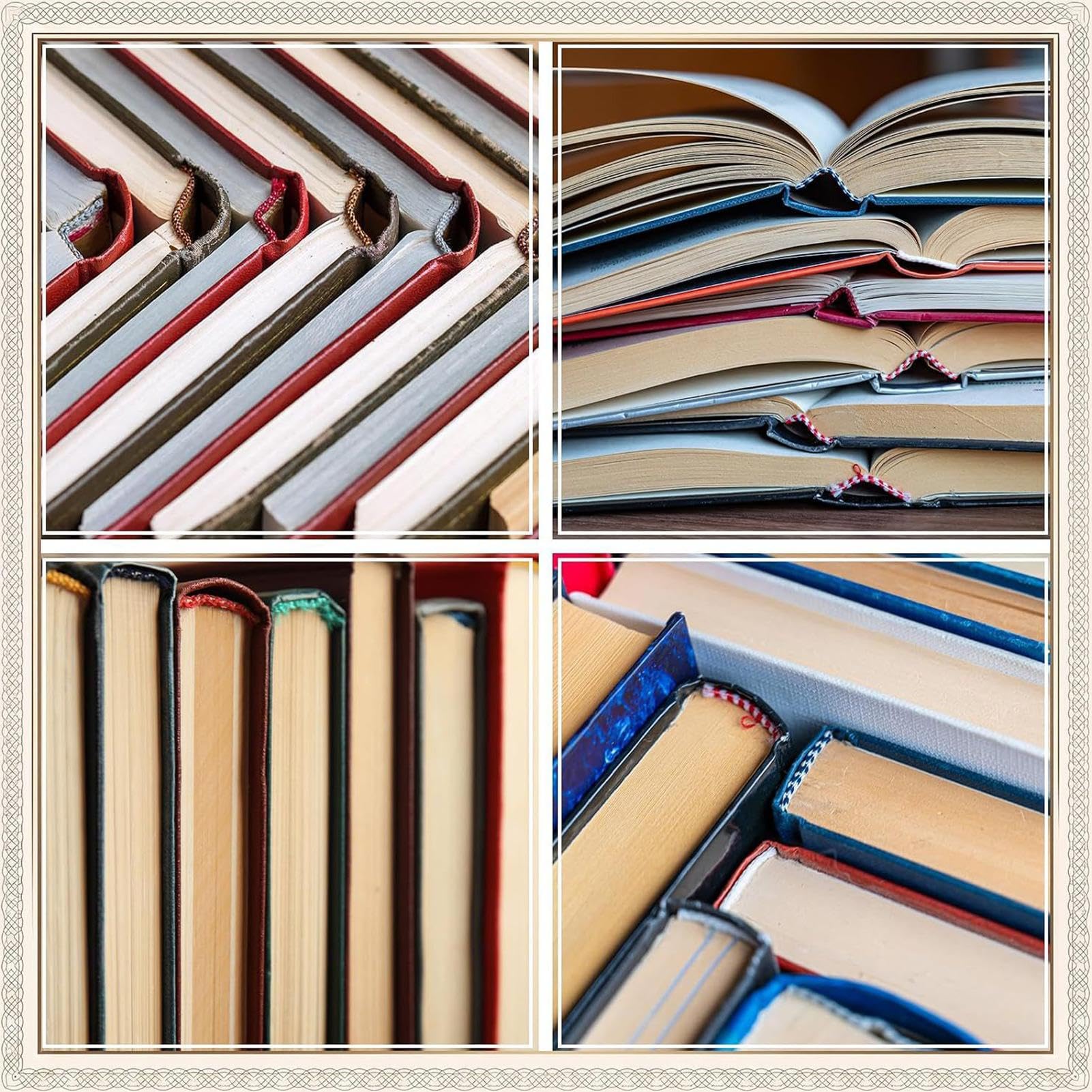 Kit di rilegatura per libri, accessori per riparazioni artigianali, segnalibro