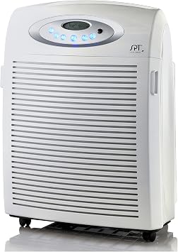 AC-9966A DC-Motor Air Cleaner with Plasma, HEPA & VOC Captures Smoke, Dust, Pollen, PM2.5, Virus, Bacteria and Mold
