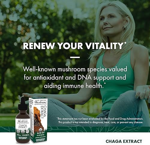 Miniatura 5 de Host Defense Extracto de Chaga - Suplemento de apoyo del sistema inmunológico - Hongo Chaga para apoyo a la actividad antioxidante - Suplemento