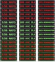 Vista 1 de Chivao Paquete de 45 bandas de marcado de revistas 5.56, 223 REM, 300 bandas opacas para accesorios