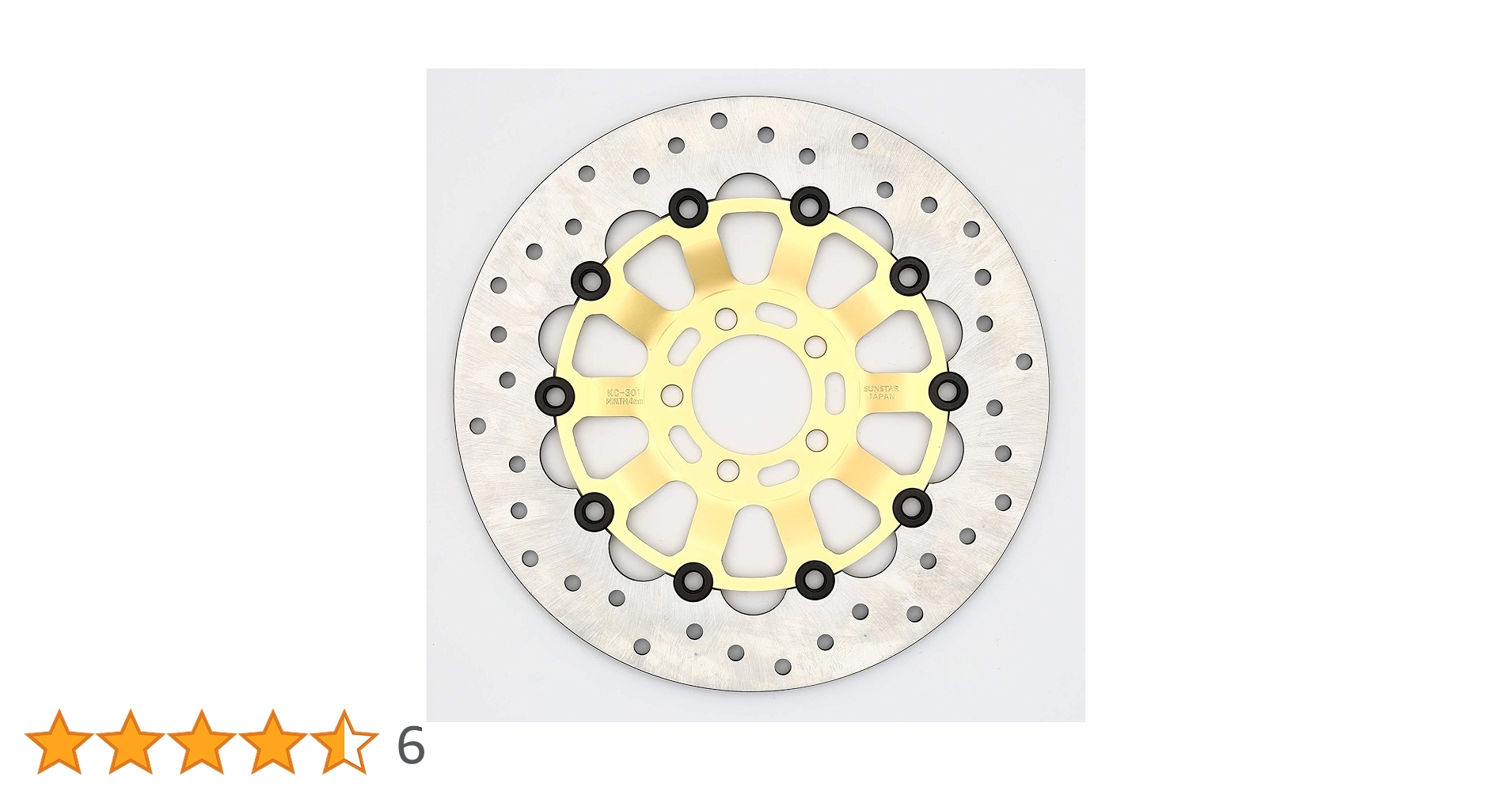 サンスター製カスタム320mmローター Amazon | サンスター(SUNSTAR) フロントディスクローター カスタム