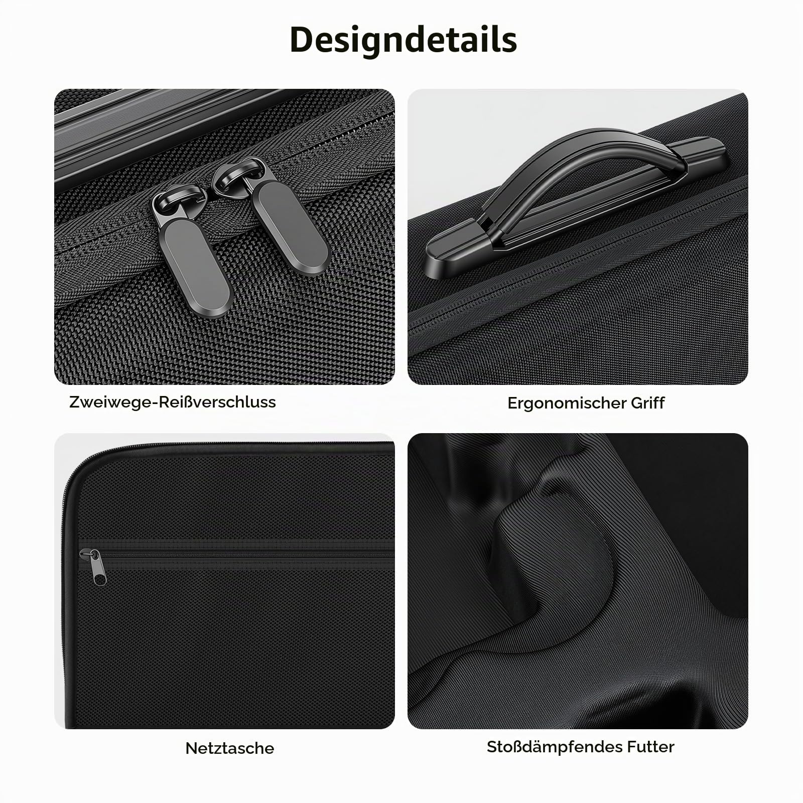 FPVtosky Tasche für DJI Neo 2 Motion Fly More Combo, Tragetasche für Neo 2 Kompatibel mit RC Motion 3 und Goggles N3/Akkus/Ladestation Zubehör, wasserdichte PU Tragbare Reiseschutz(Nur Tasche)
