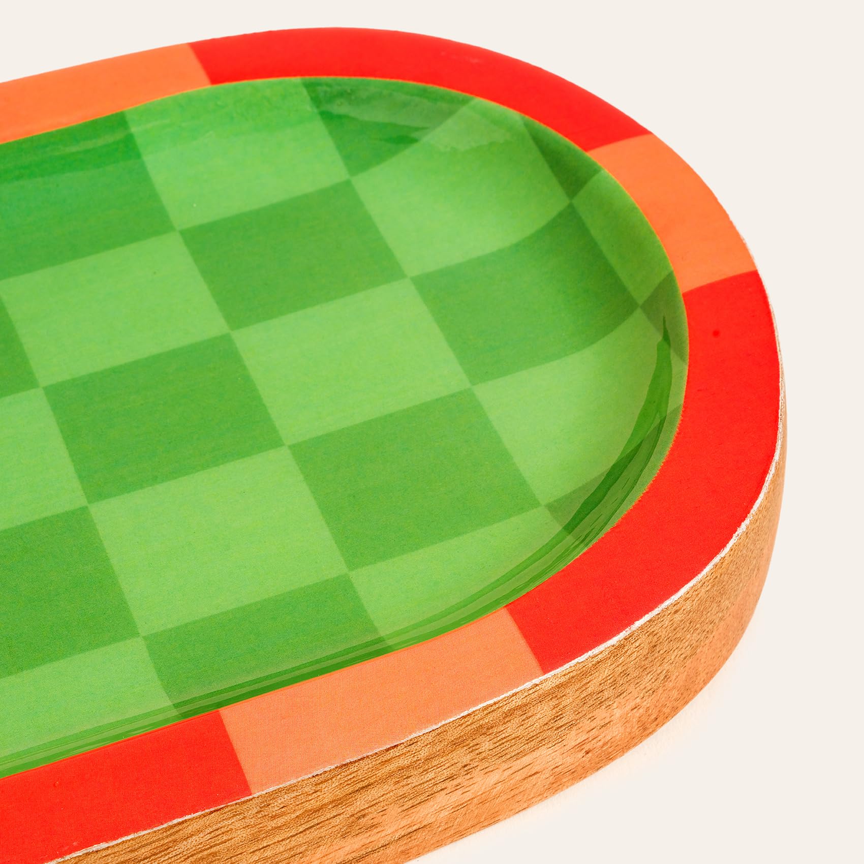 Lakrı Mango Ağacı Sunum Tahtası 22 Cm