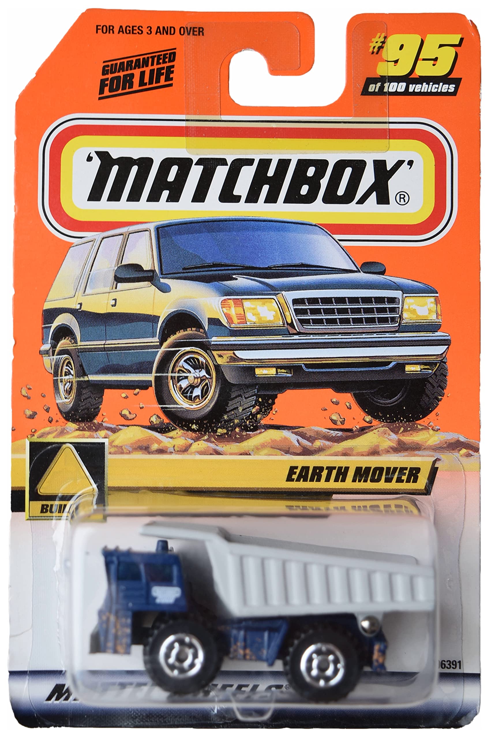 Matchbox Earth-Mover, Blue/Gray #95