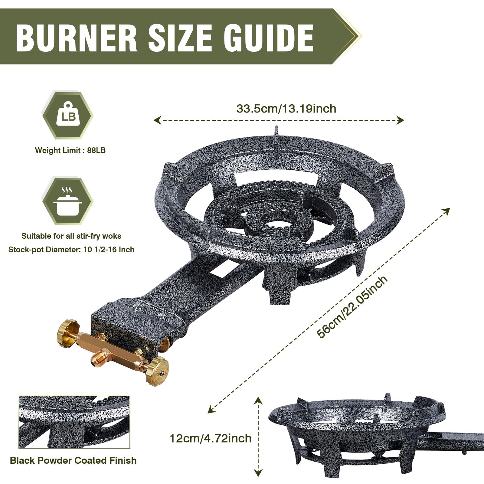 Magma Crossover Burner Single Burner Propane Stove Parrillas De