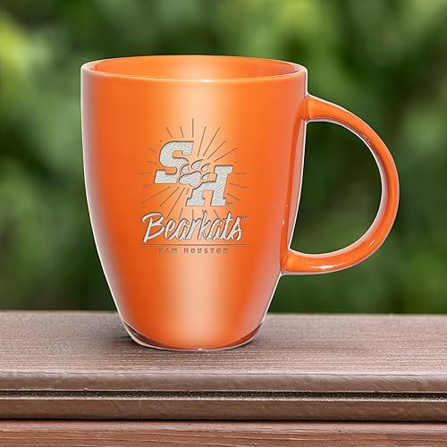 Vista 118 de Rico Industries NCAA - Taza de cerámica con grabado láser, 18 onzas, café y té