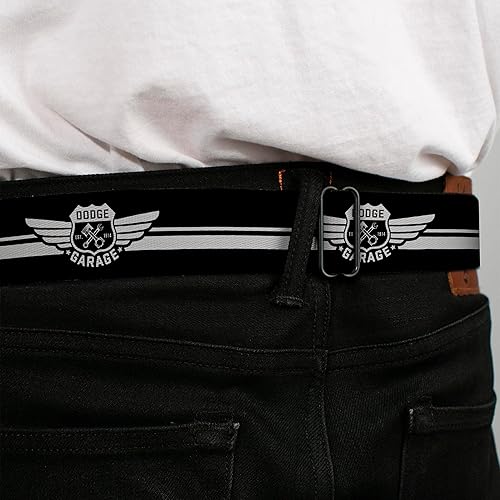 Miniatura 4 de Cinturón de seguridad para hombre con hebilla Dodge Garage Wdvg006