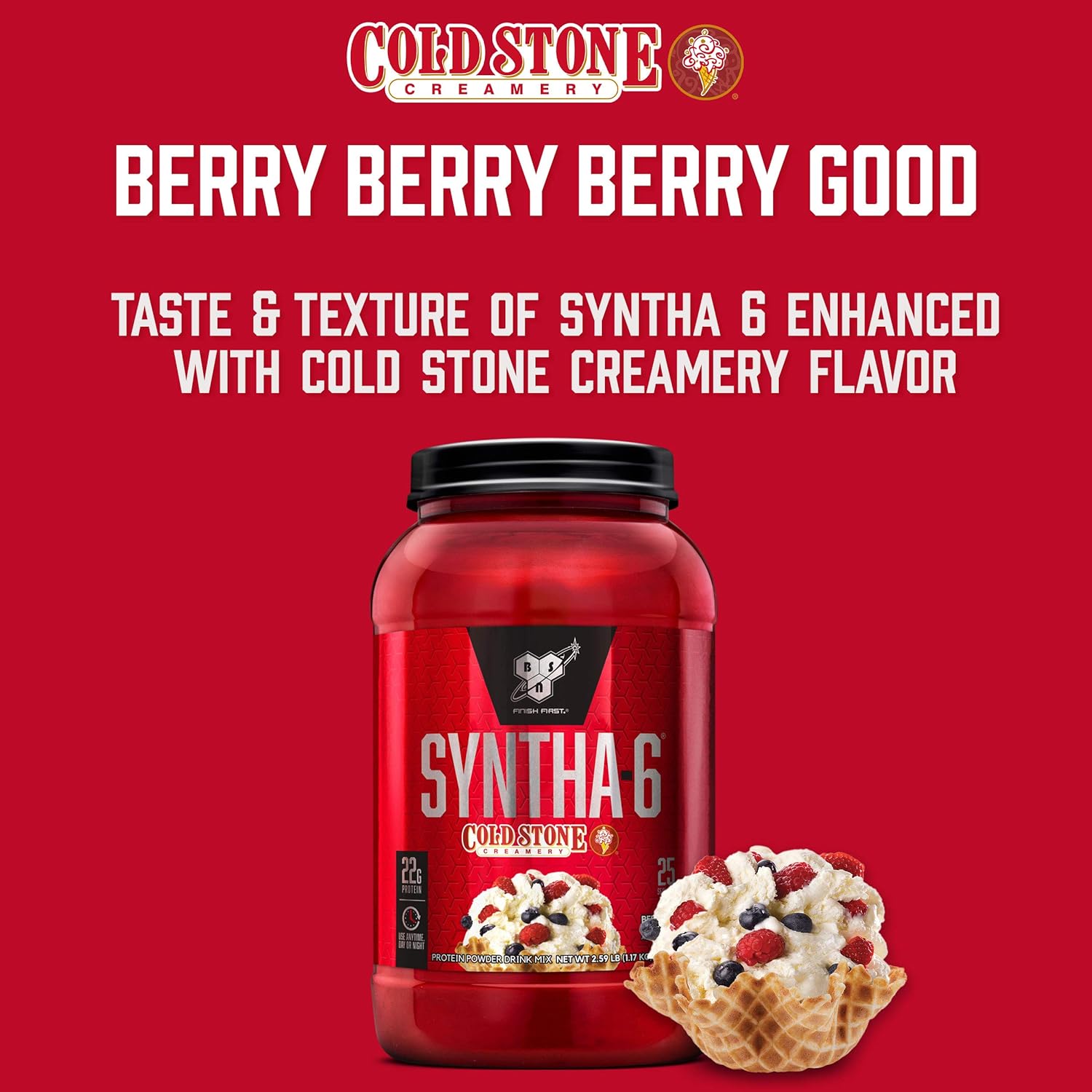 BSN Berry Berry Berry Good Flavor polvo 25 porciones Yaxa Colombia