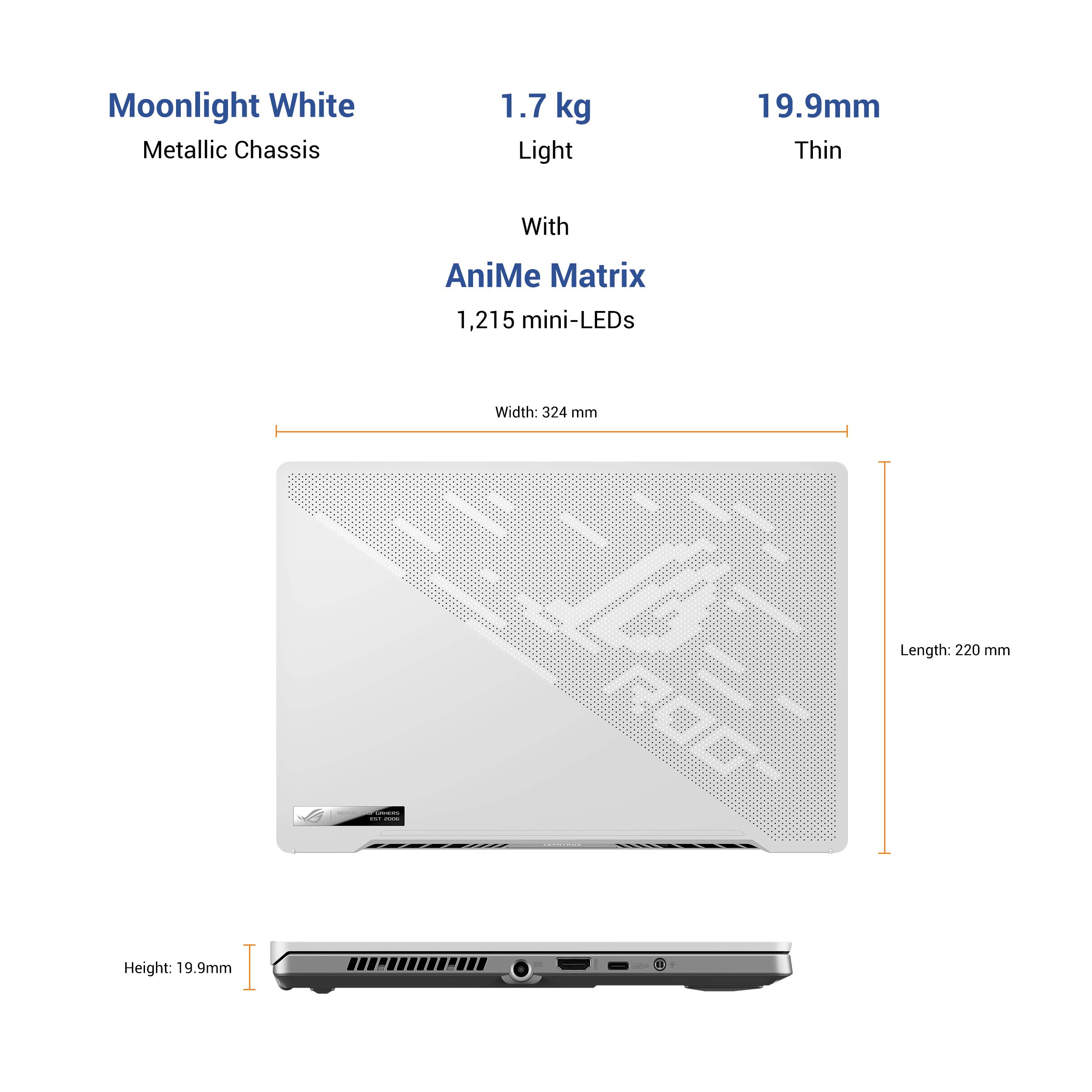 Buy ASUS ROG Zephyrus G14 AMD Ryzen 9 4900HS 14 inches QHD, NVIDIA GTX ...